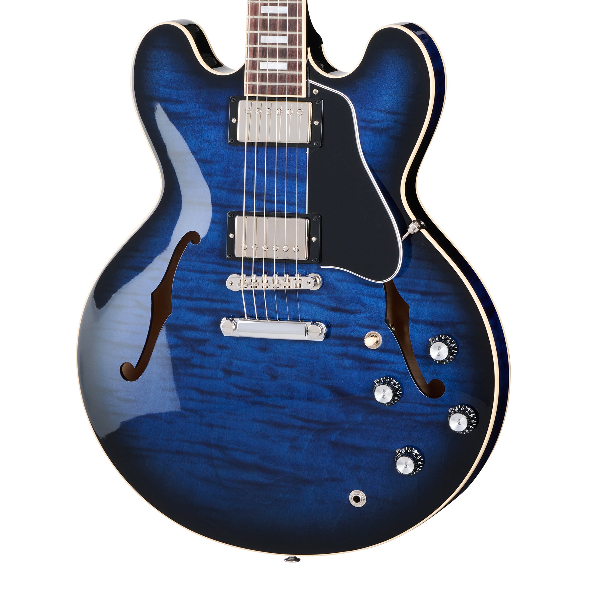 Gibson Original ES-335 Figured Deep Ocean Burst Electric Guitars / Semi-Hollow
