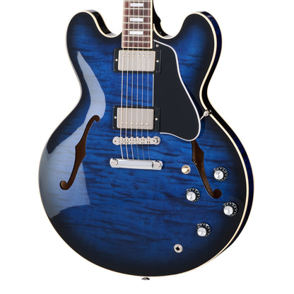 Gibson Original ES-335 Figured Deep Ocean Burst Electric Guitars / Semi-Hollow