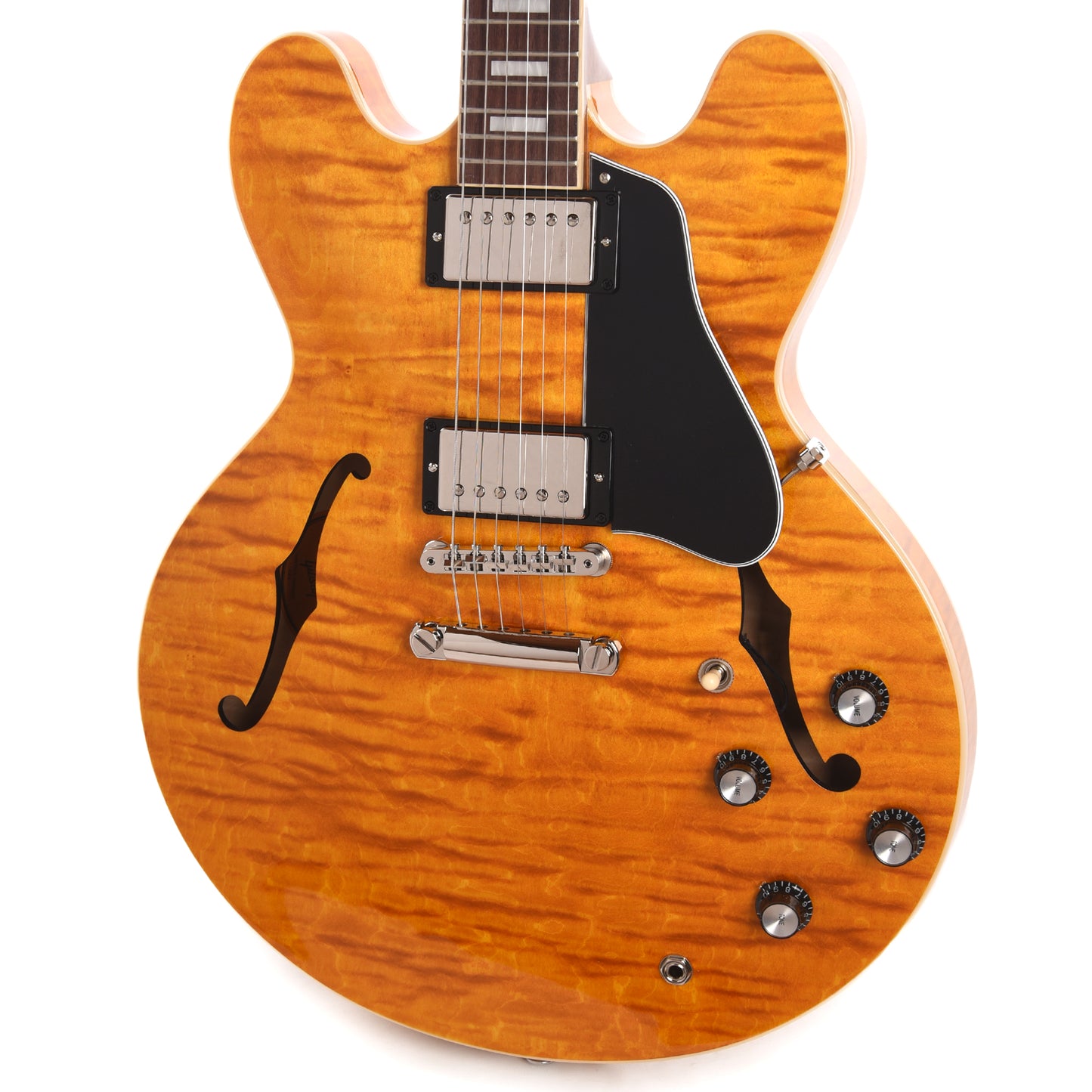 Gibson Original ES-335 Figured Honey Amber DEMO Electric Guitars / Semi-Hollow