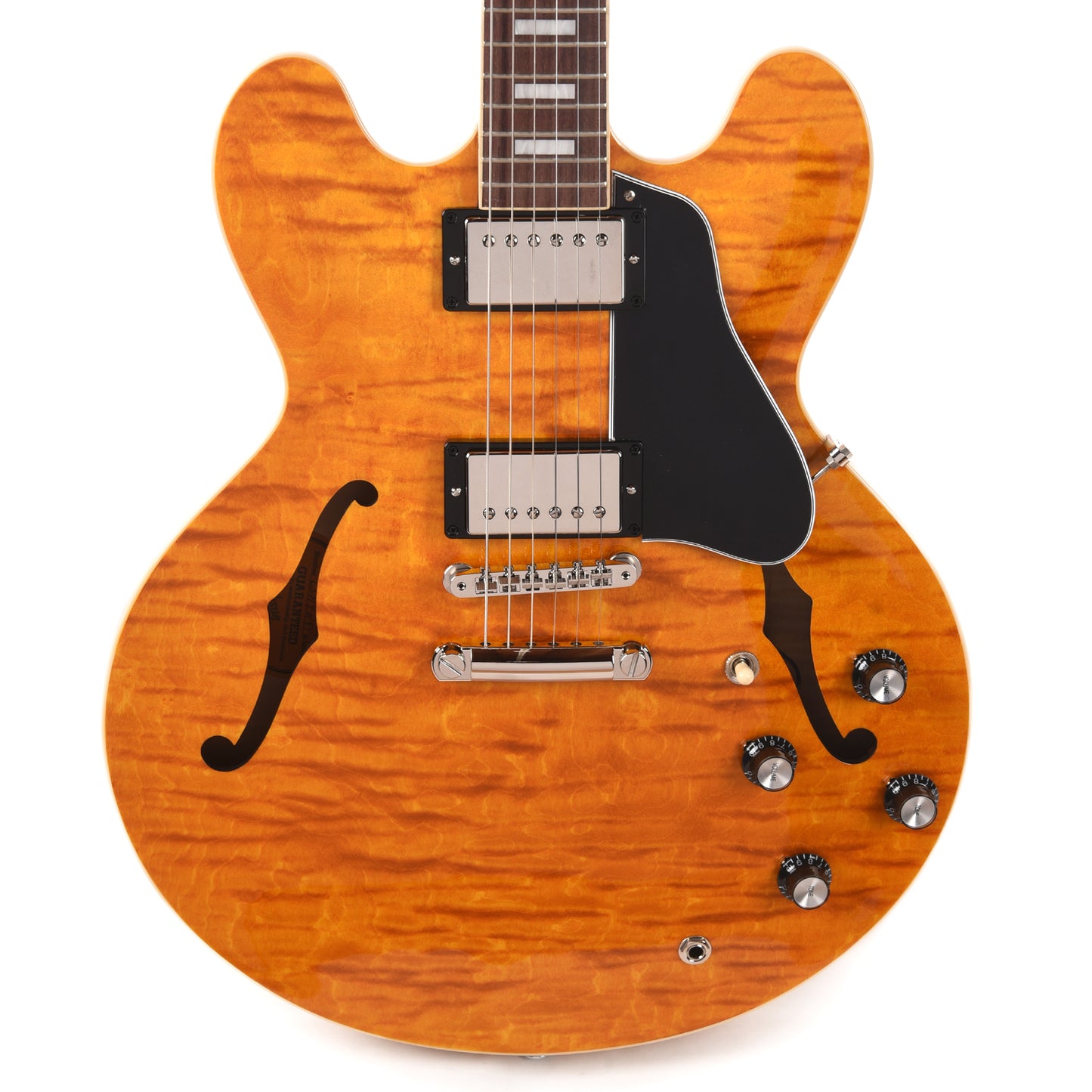 Gibson Original ES-335 Figured Honey Amber DEMO Electric Guitars / Semi-Hollow