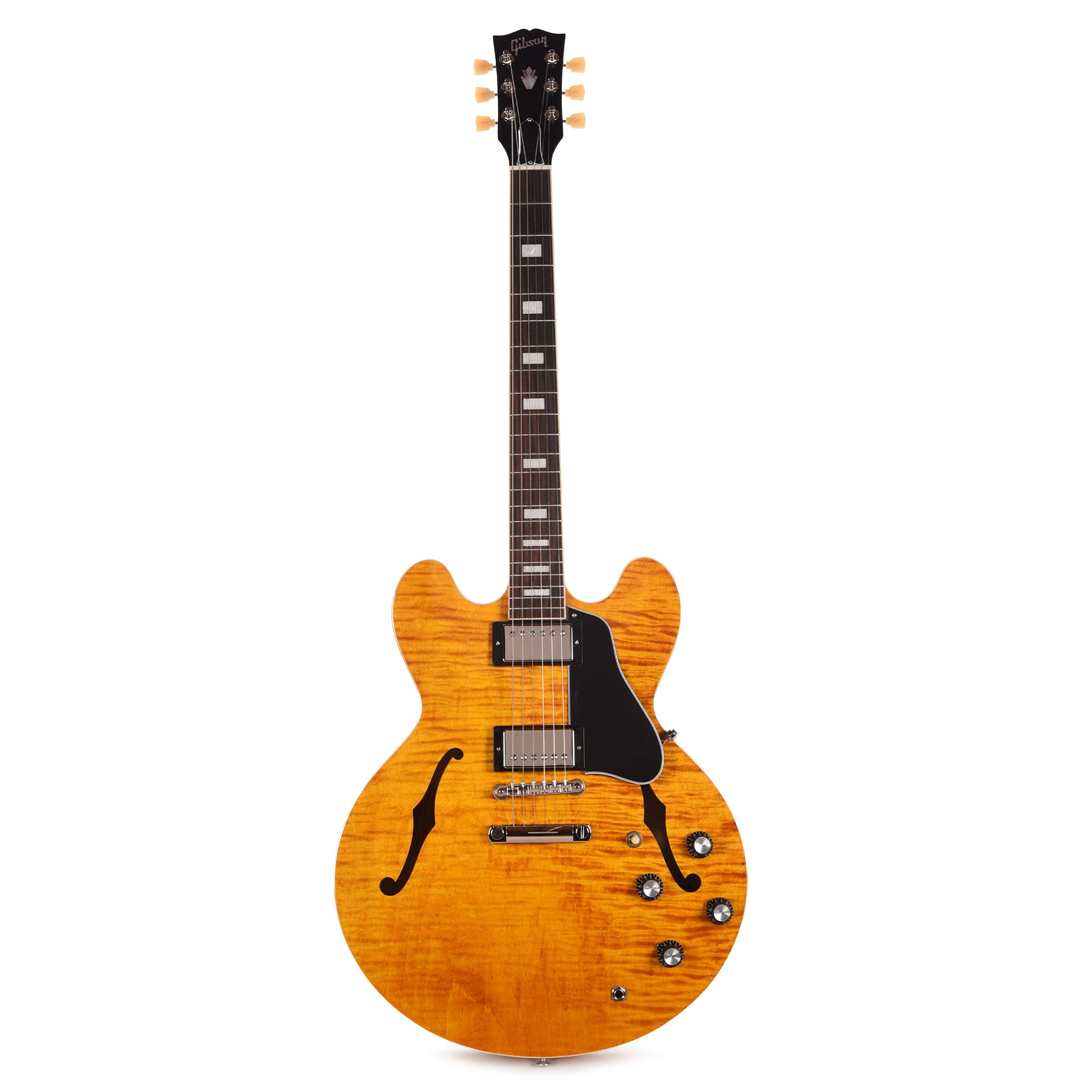 Gibson Original ES-335 Figured Honey Amber Electric Guitars / Semi-Hollow