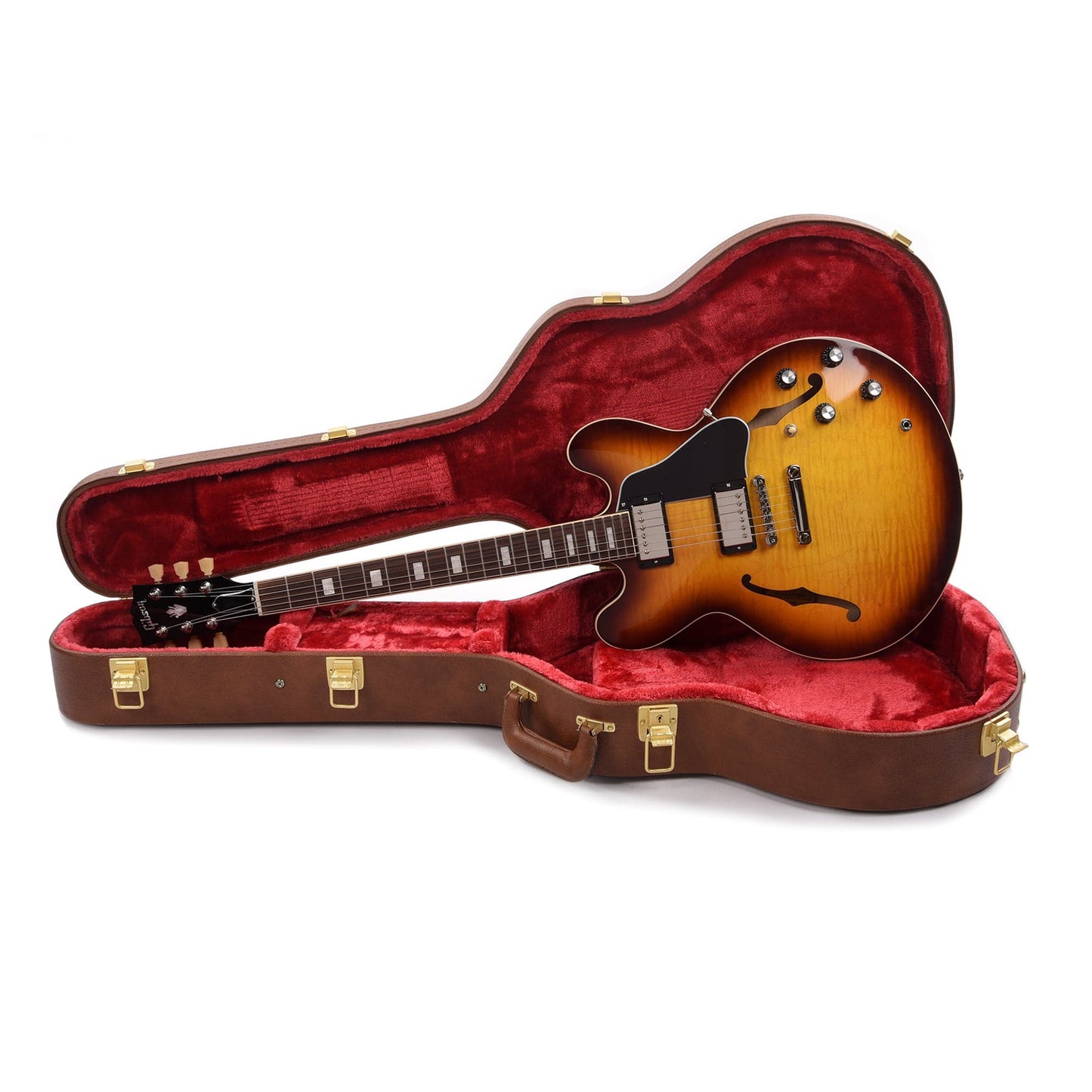 Gibson Original ES-335 Figured Iced Tea Electric Guitars / Semi-Hollow