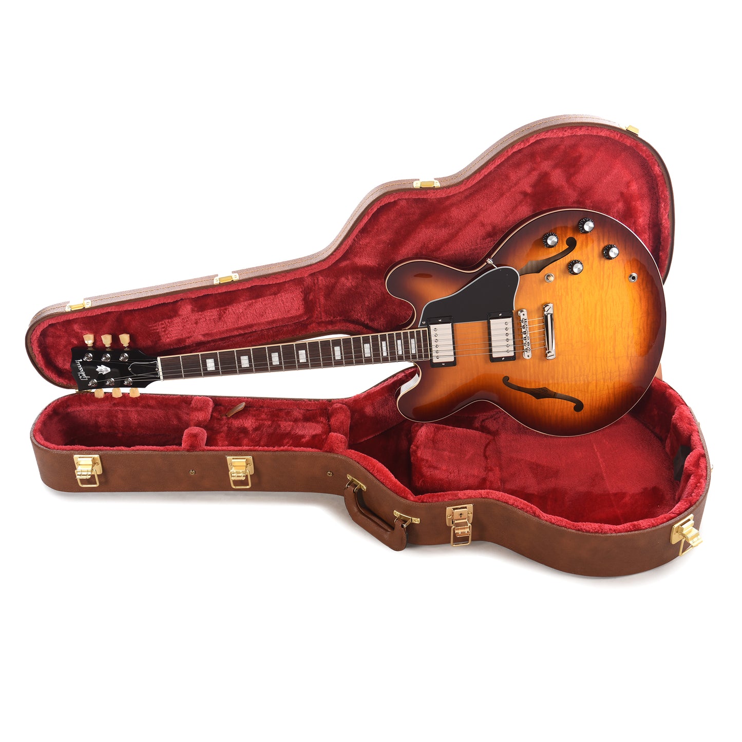 Gibson Original ES-335 Figured Iced Tea Electric Guitars / Semi-Hollow