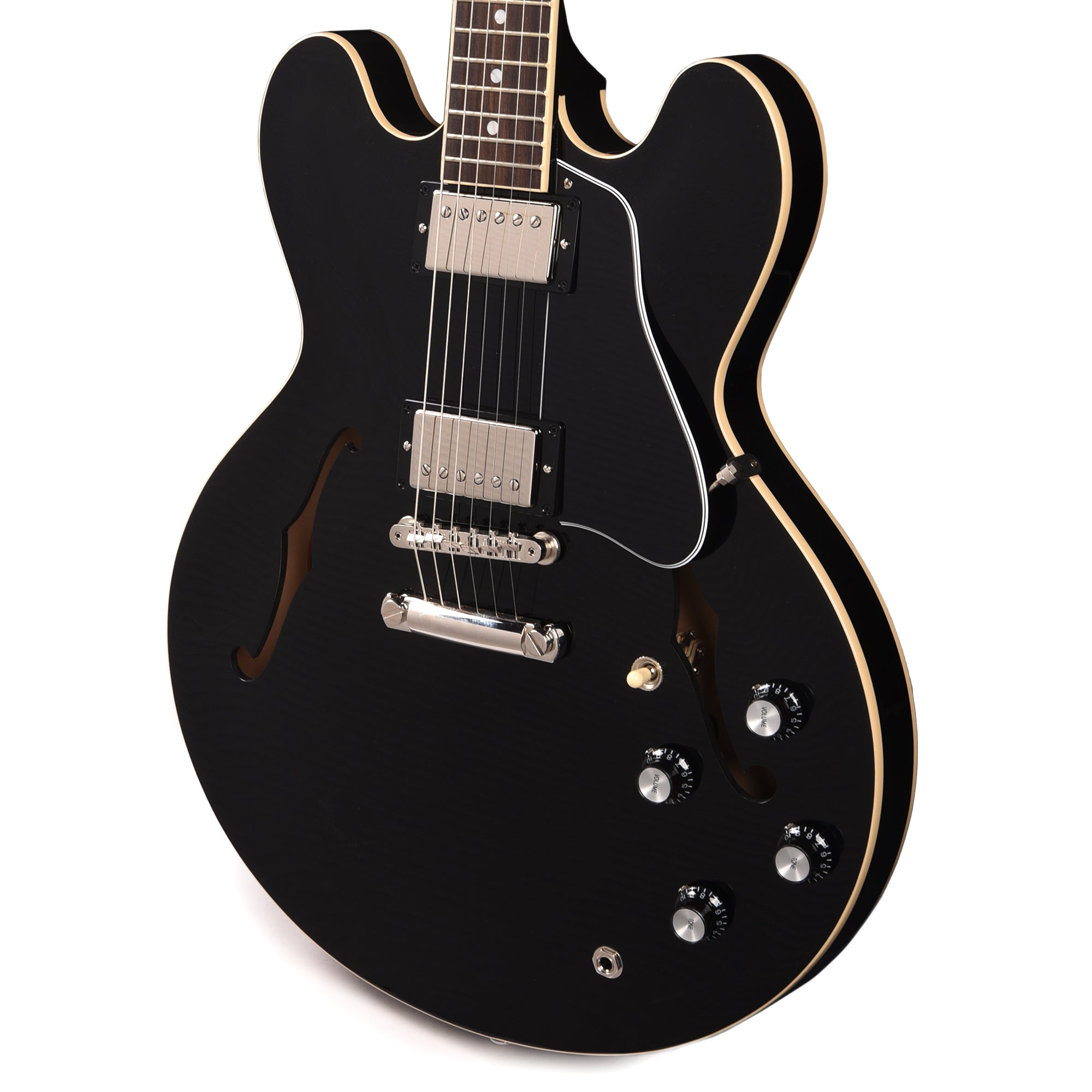 Gibson Original ES-335 Vintage Ebony Electric Guitars / Semi-Hollow