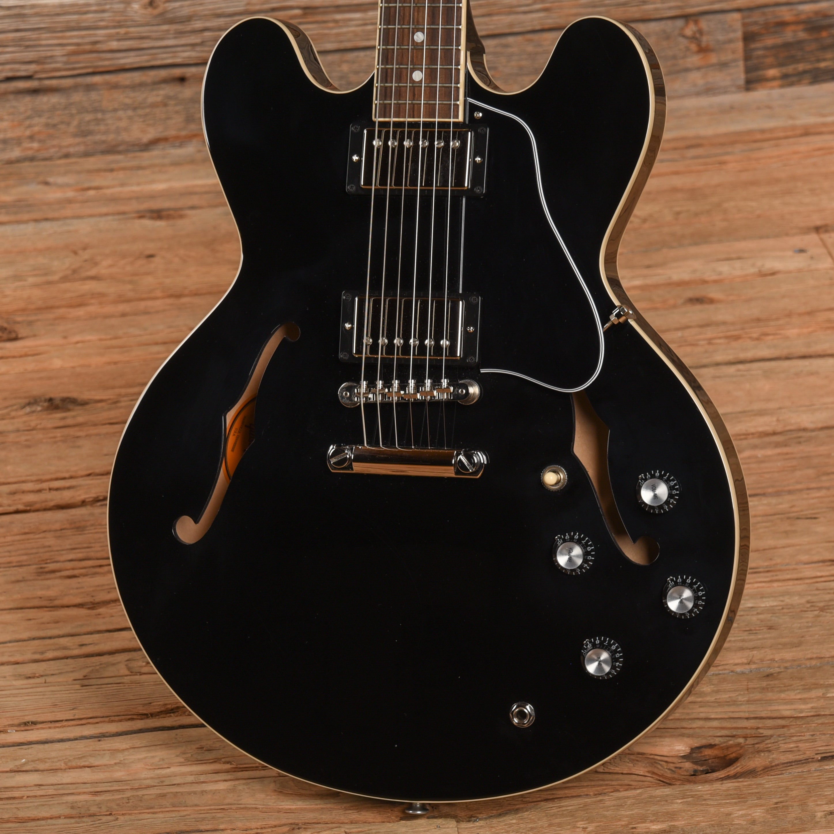 Gibson Original ES-335 Vintage Ebony Electric Guitars / Semi-Hollow
