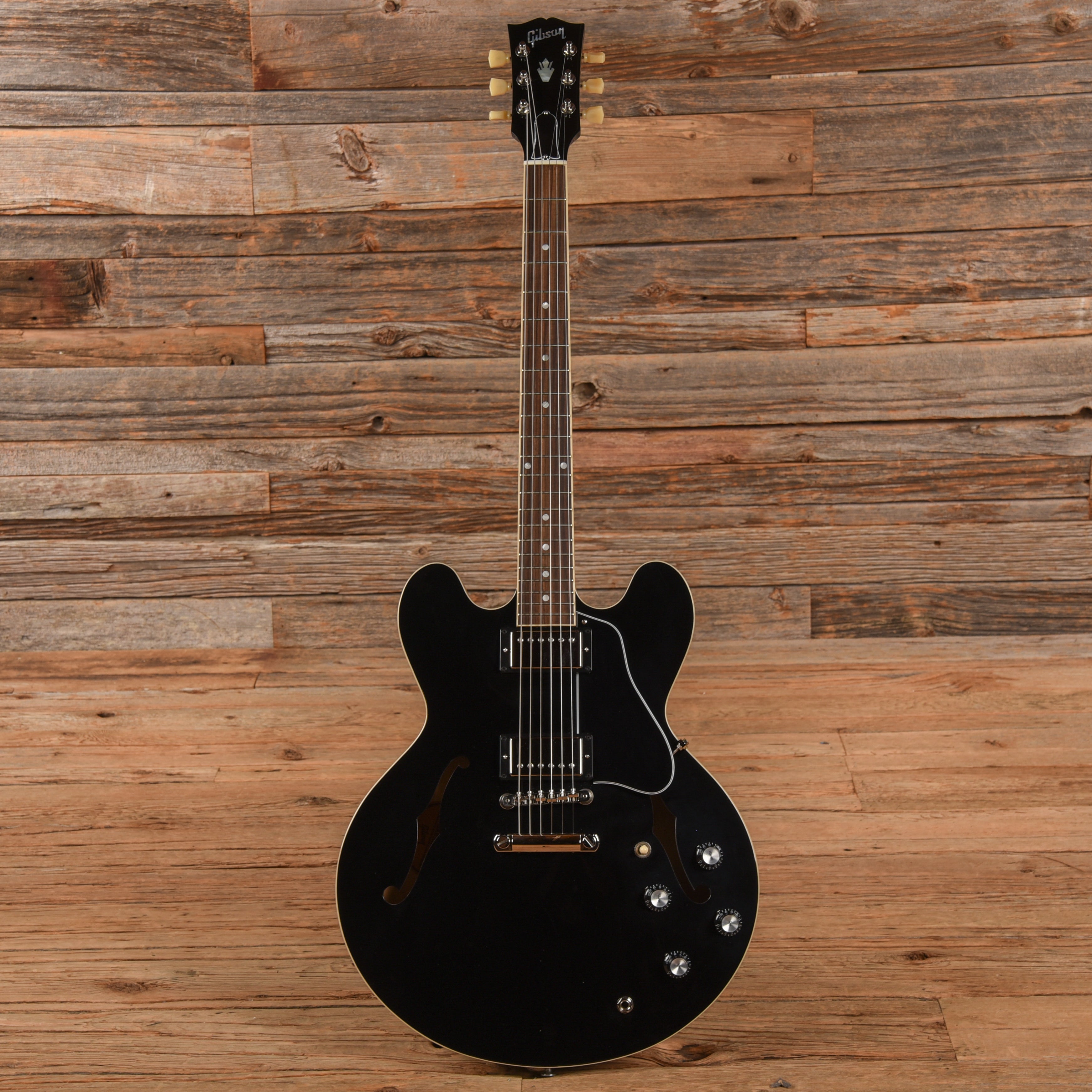 Gibson Original ES-335 Vintage Ebony Electric Guitars / Semi-Hollow