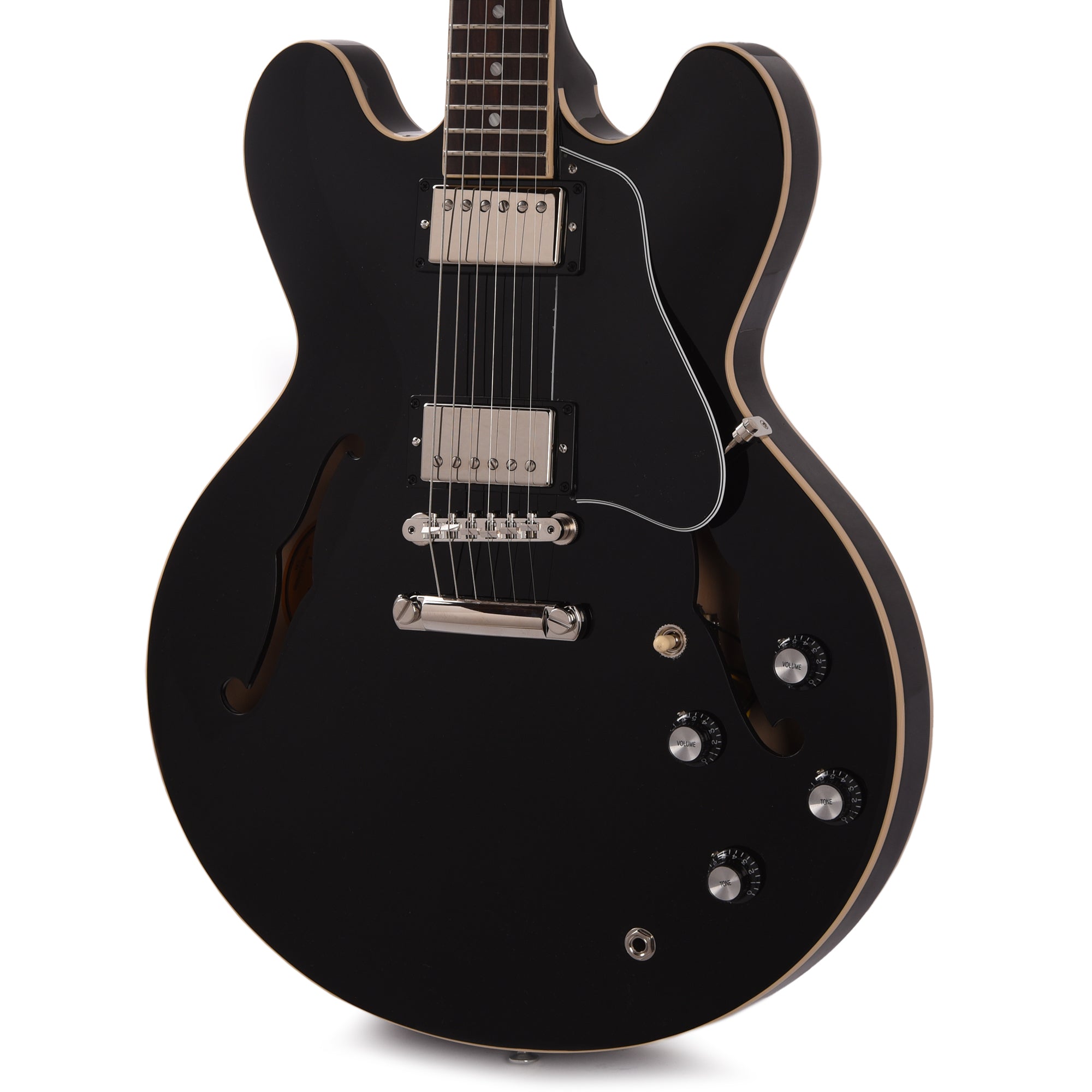 Gibson Original ES-335 Vintage Ebony Electric Guitars / Semi-Hollow