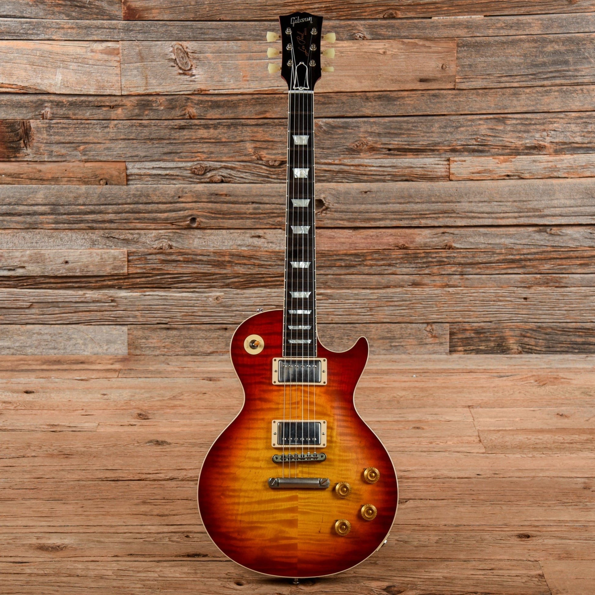 Gibson 1959 Reissue Les Paul Standard Brazilian Rosewood Sunburst 2018 Electric Guitars / Solid Body
