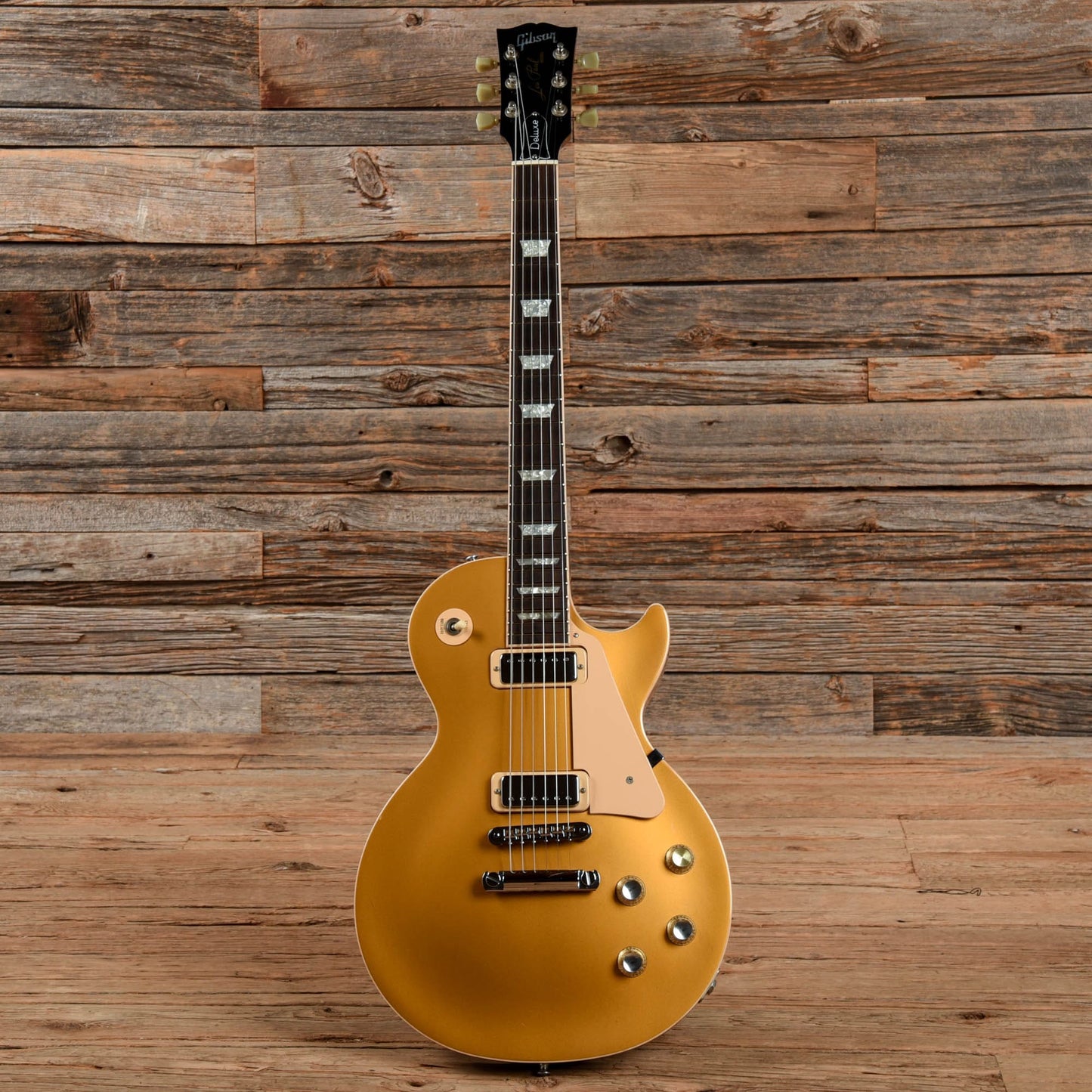 Gibson 30th Anniversary Les Paul Deluxe Goldtop 2001 Electric Guitars / Solid Body