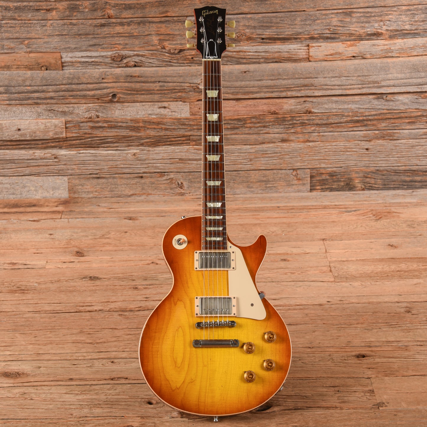 Gibson '58 Les Paul Standard Reissue Aged Sunburst 2022 Electric Guitars / Solid Body