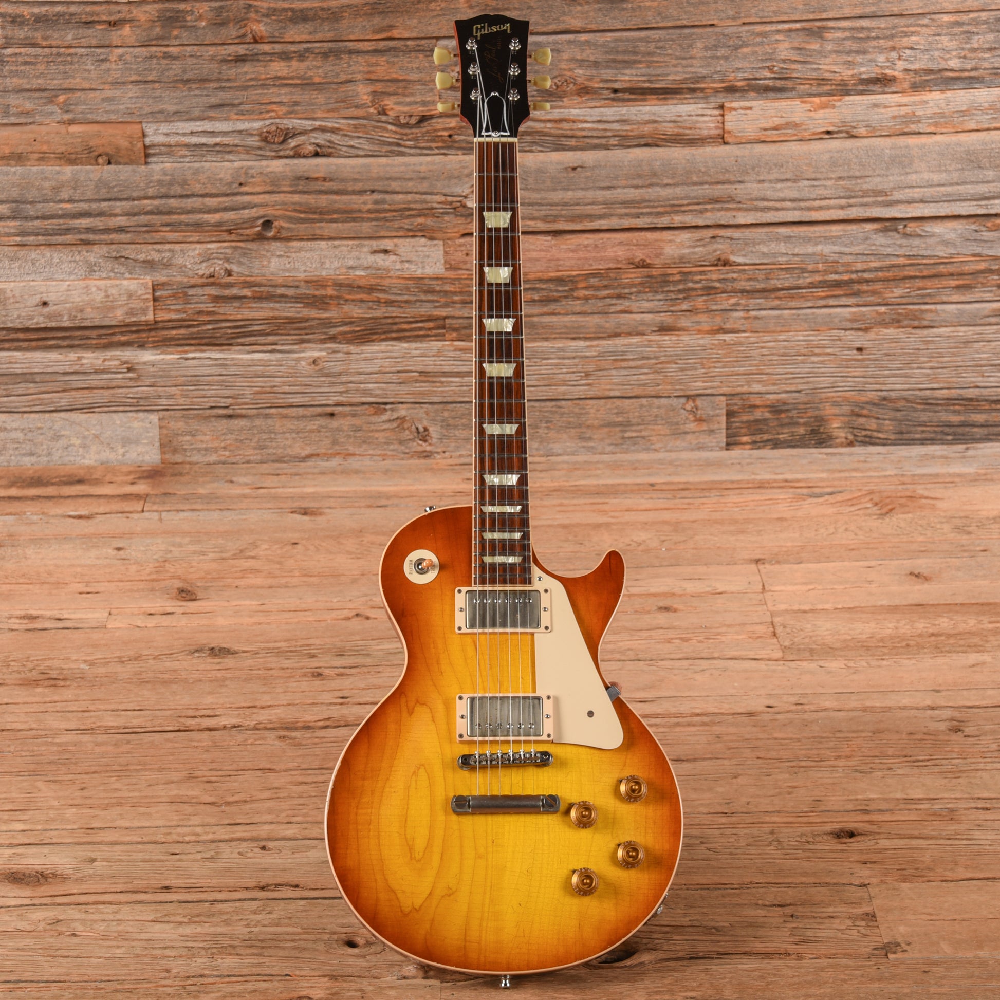 Gibson '58 Les Paul Standard Reissue Aged Sunburst 2022 Electric Guitars / Solid Body
