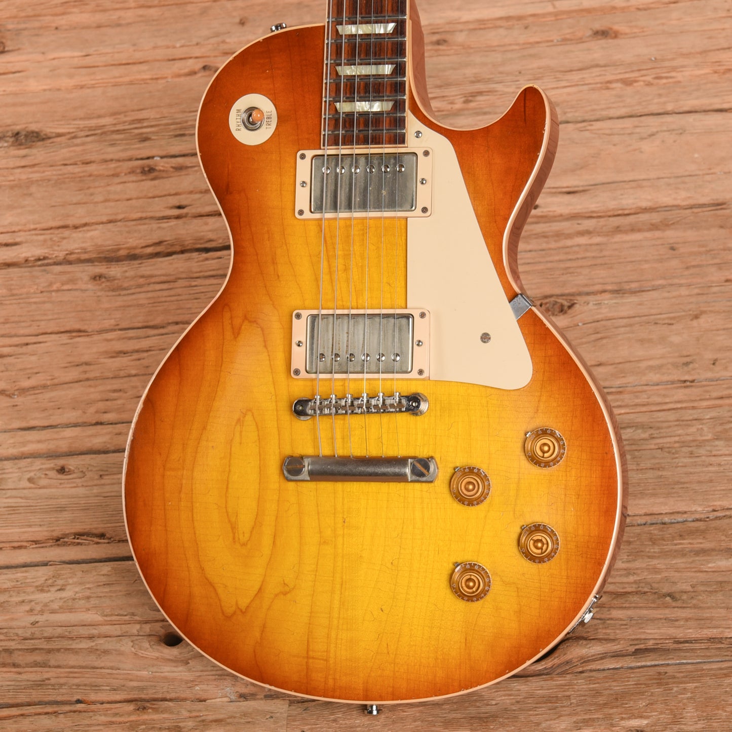Gibson '58 Les Paul Standard Reissue Aged Sunburst 2022 Electric Guitars / Solid Body
