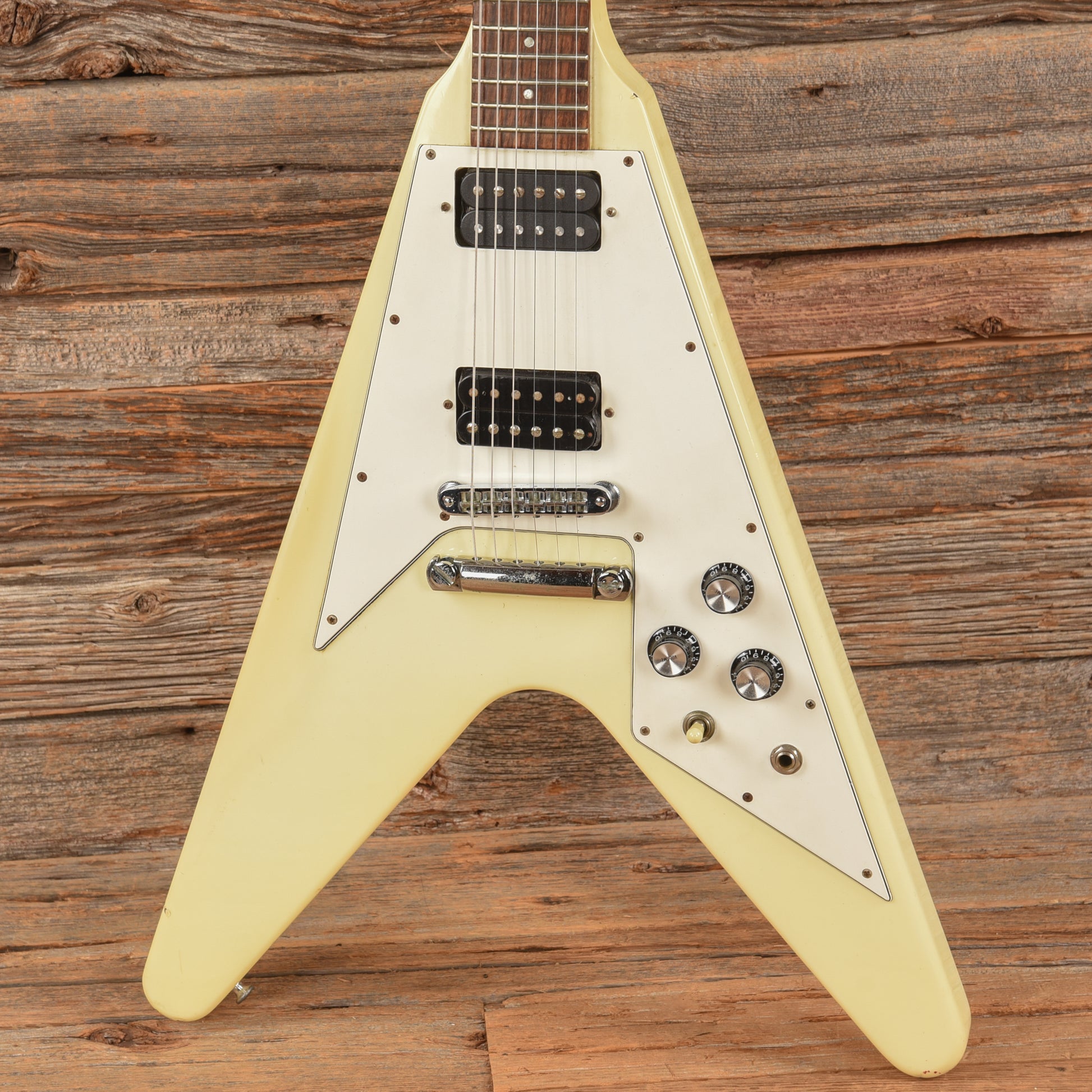 Gibson '67 Flying V Classic White 1990 Electric Guitars / Solid Body
