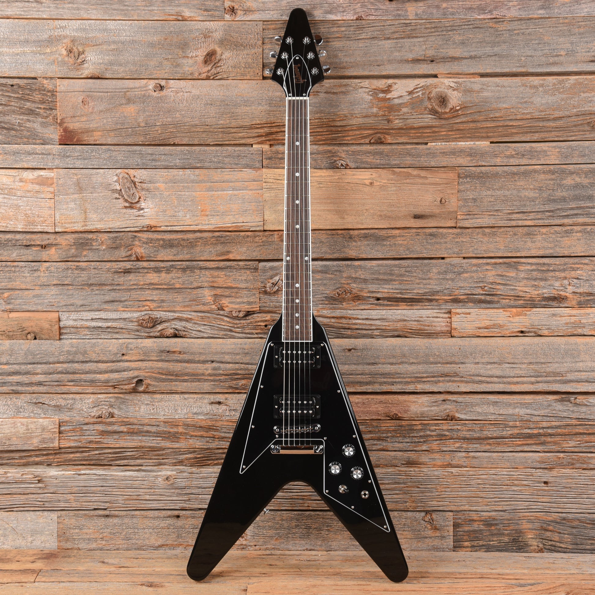 Gibson 70's Flying V Ebony 2023 Electric Guitars / Solid Body
