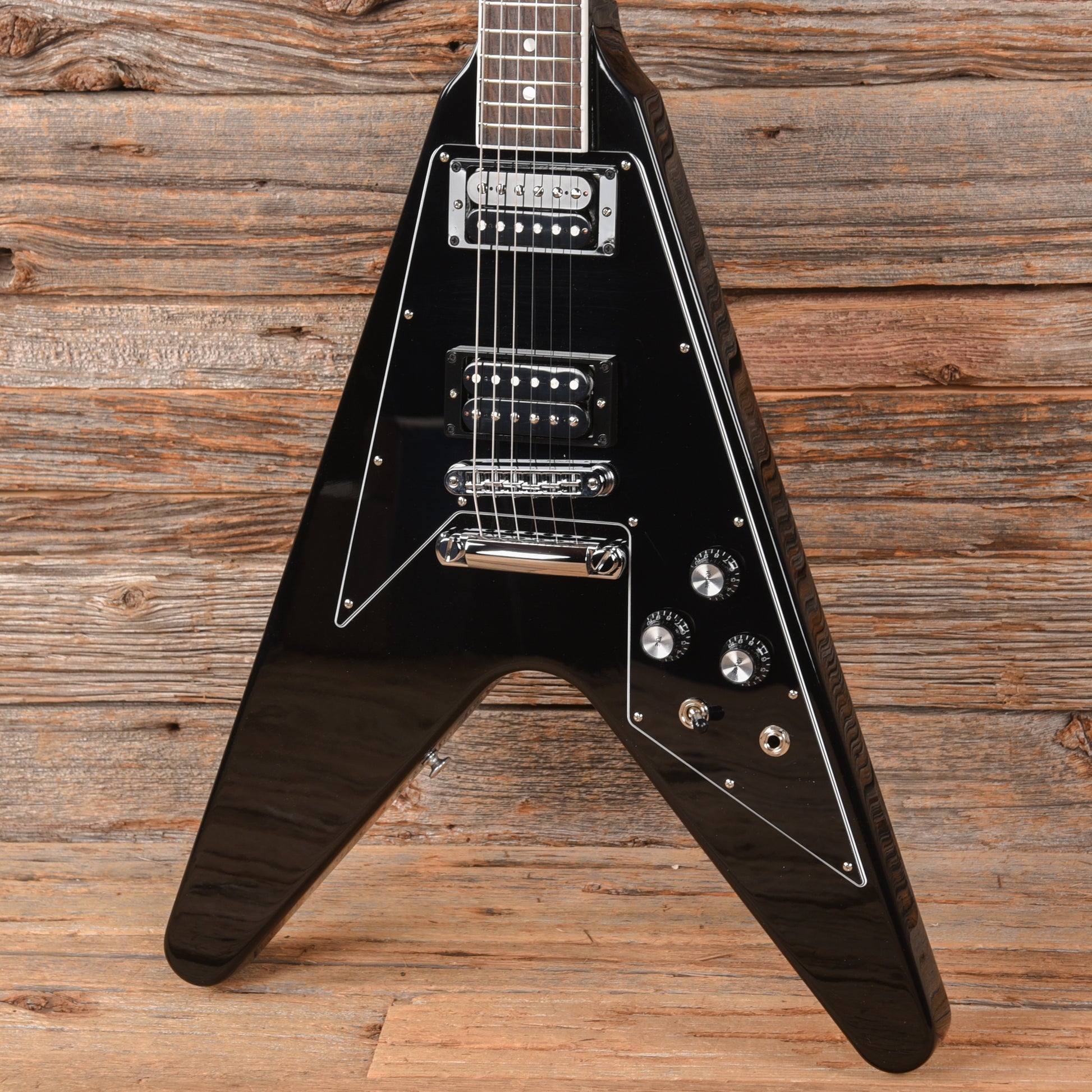 Gibson 70's Flying V Ebony 2023 Electric Guitars / Solid Body