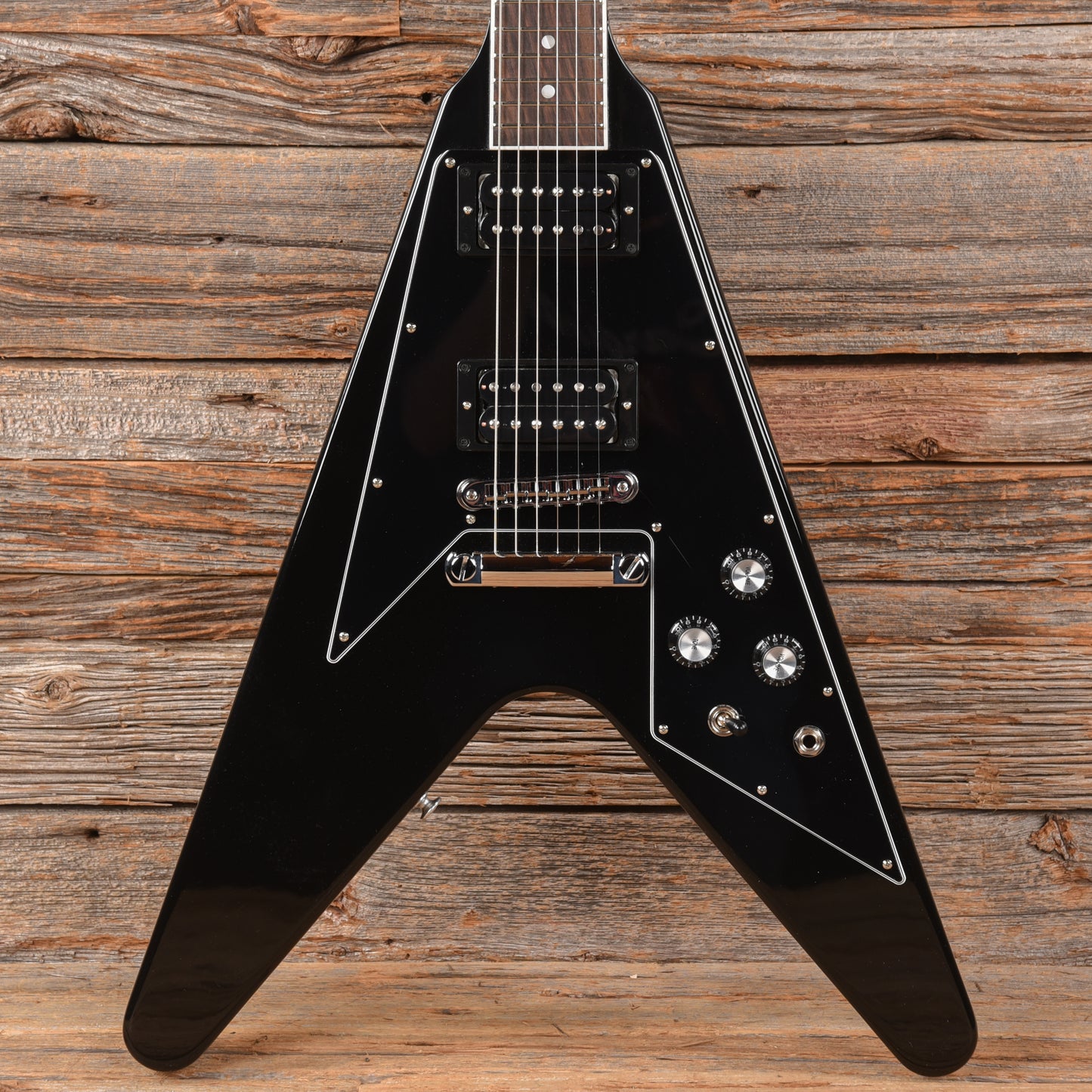 Gibson 70's Flying V Ebony 2023 Electric Guitars / Solid Body