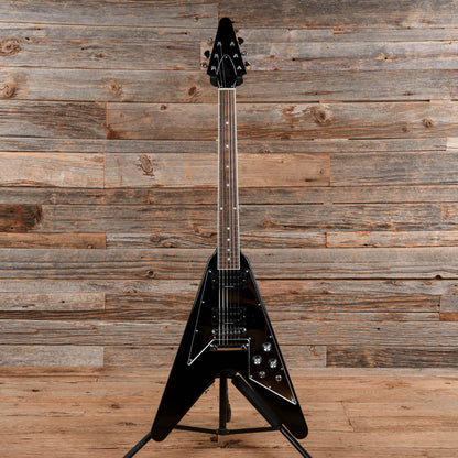 Gibson 70s Flying V Ebony 2024 Electric Guitars / Solid Body