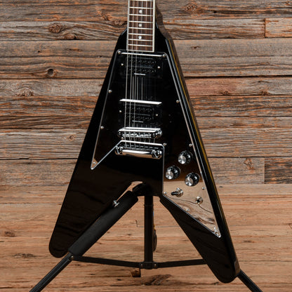 Gibson 70s Flying V Ebony 2024 Electric Guitars / Solid Body