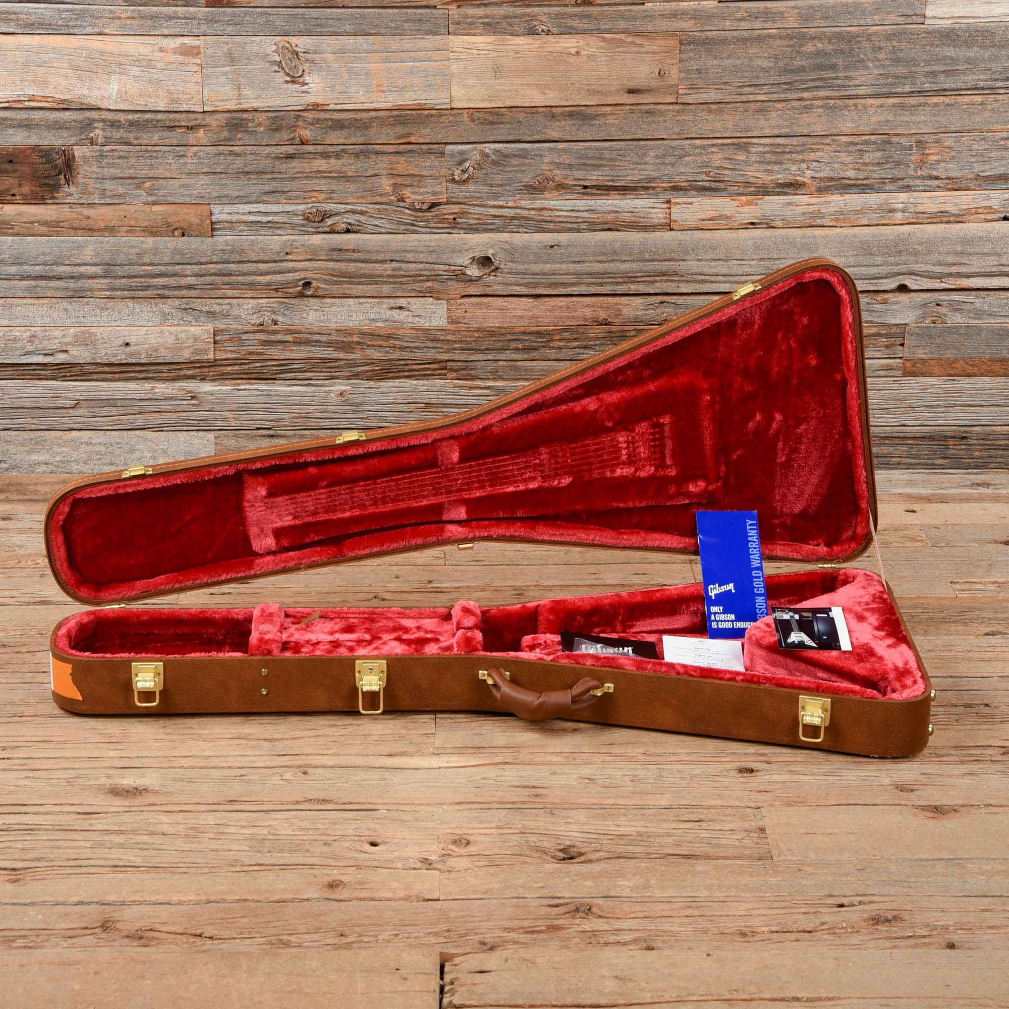 Gibson 70s Flying V Olive Drab 2021 Electric Guitars / Solid Body