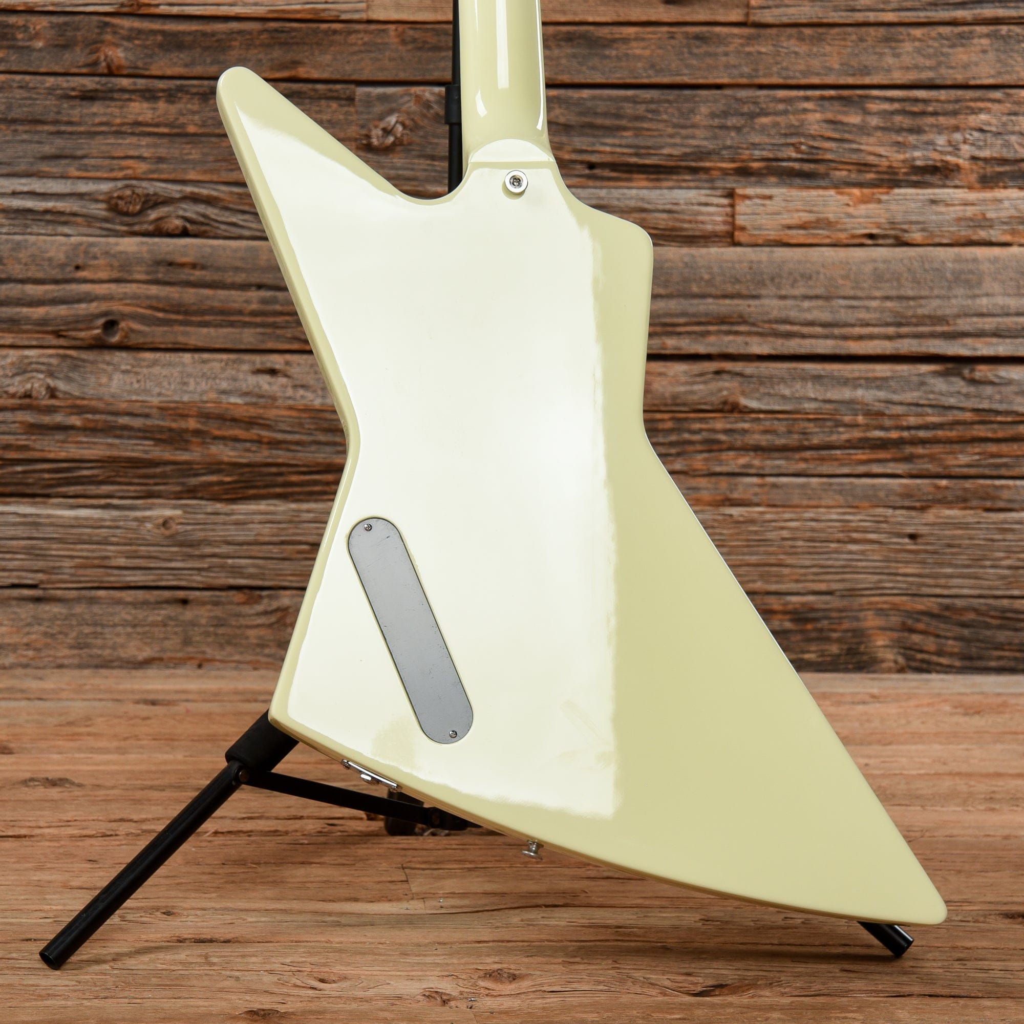 Gibson 70s Tribute Explorer Vintage White Electric Guitars / Solid Body