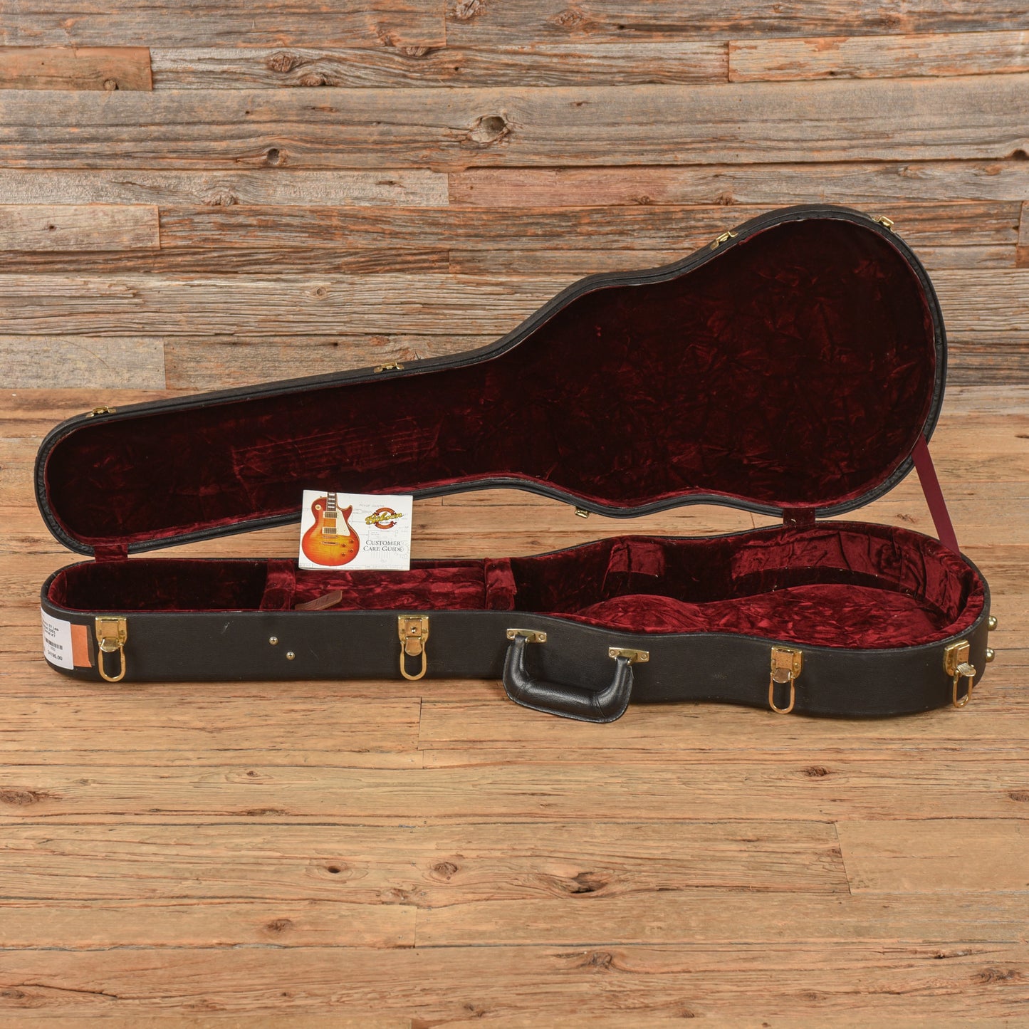 Gibson Art and Historic 57 Les Paul Custom Reissue Ebony 2001 Electric Guitars / Solid Body