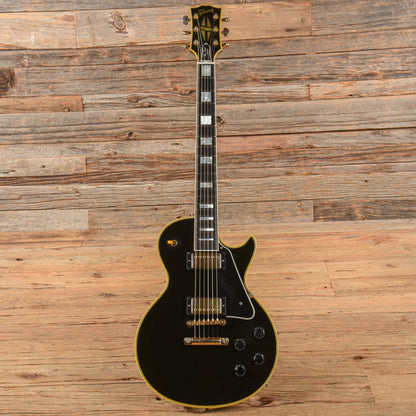Gibson Art and Historic 57 Les Paul Custom Reissue Ebony 2001 Electric Guitars / Solid Body