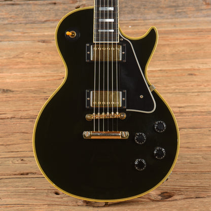 Gibson Art and Historic 57 Les Paul Custom Reissue Ebony 2001 Electric Guitars / Solid Body