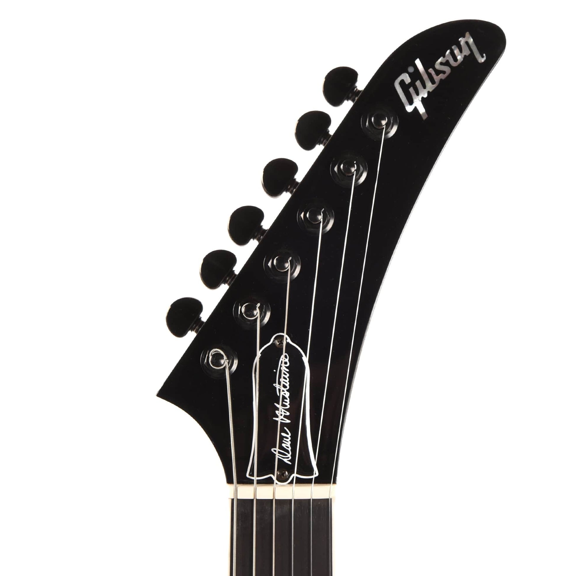 Gibson Artist Dave Mustaine Signature "Rust in Peace" Flying V EXP Silver Metallic Electric Guitars / Solid Body