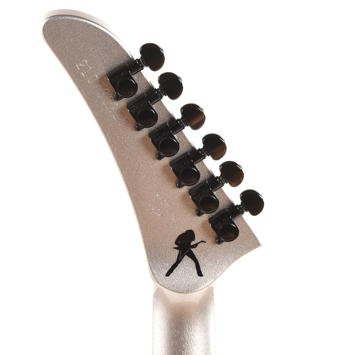 Gibson Artist Dave Mustaine Signature "Rust in Peace" Flying V EXP Silver Metallic Electric Guitars / Solid Body