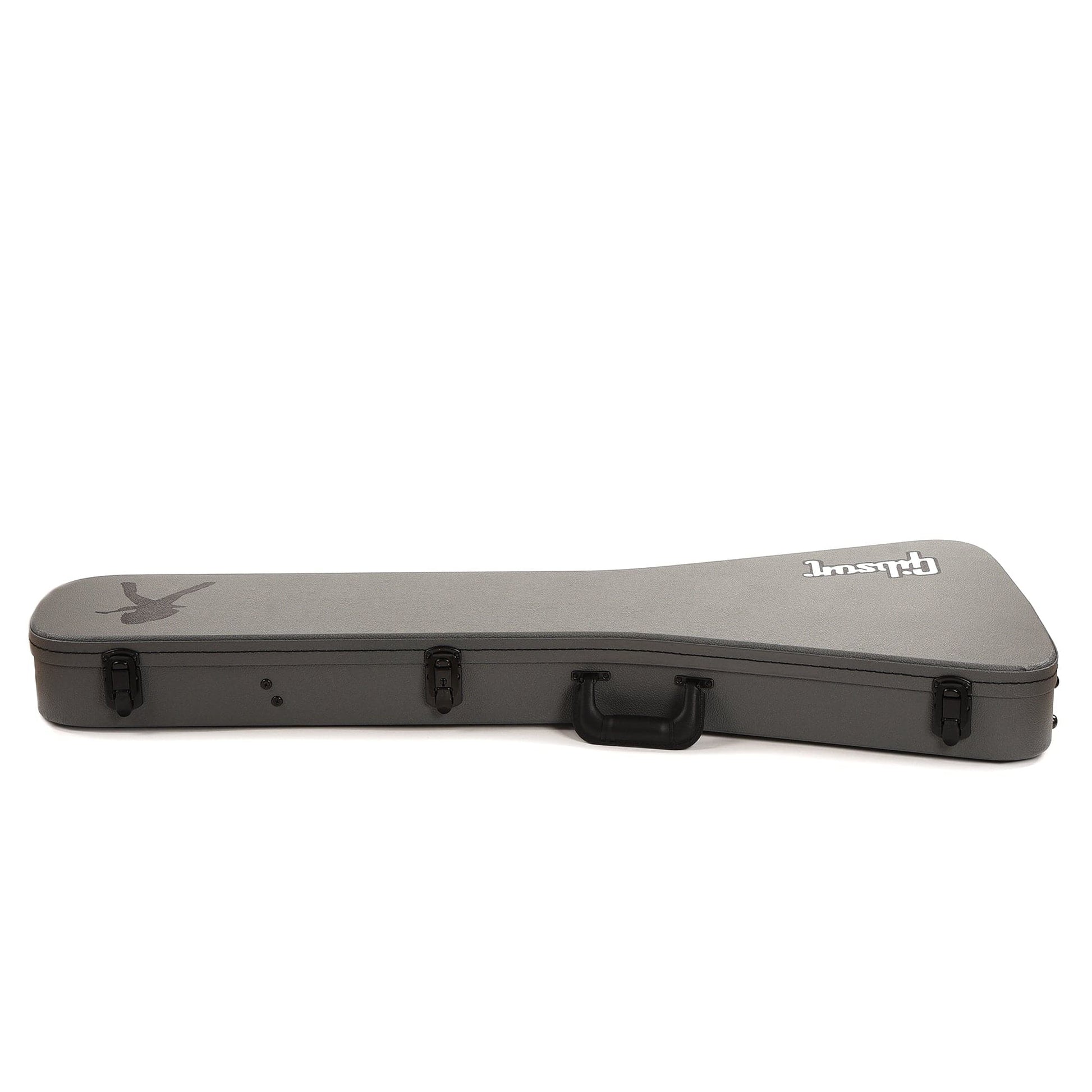 Gibson Artist Dave Mustaine Signature "Rust in Peace" Flying V EXP Silver Metallic Electric Guitars / Solid Body