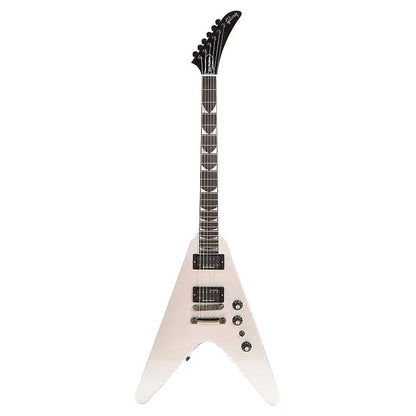 Gibson Artist Dave Mustaine Signature "Rust in Peace" Flying V EXP Silver Metallic Electric Guitars / Solid Body