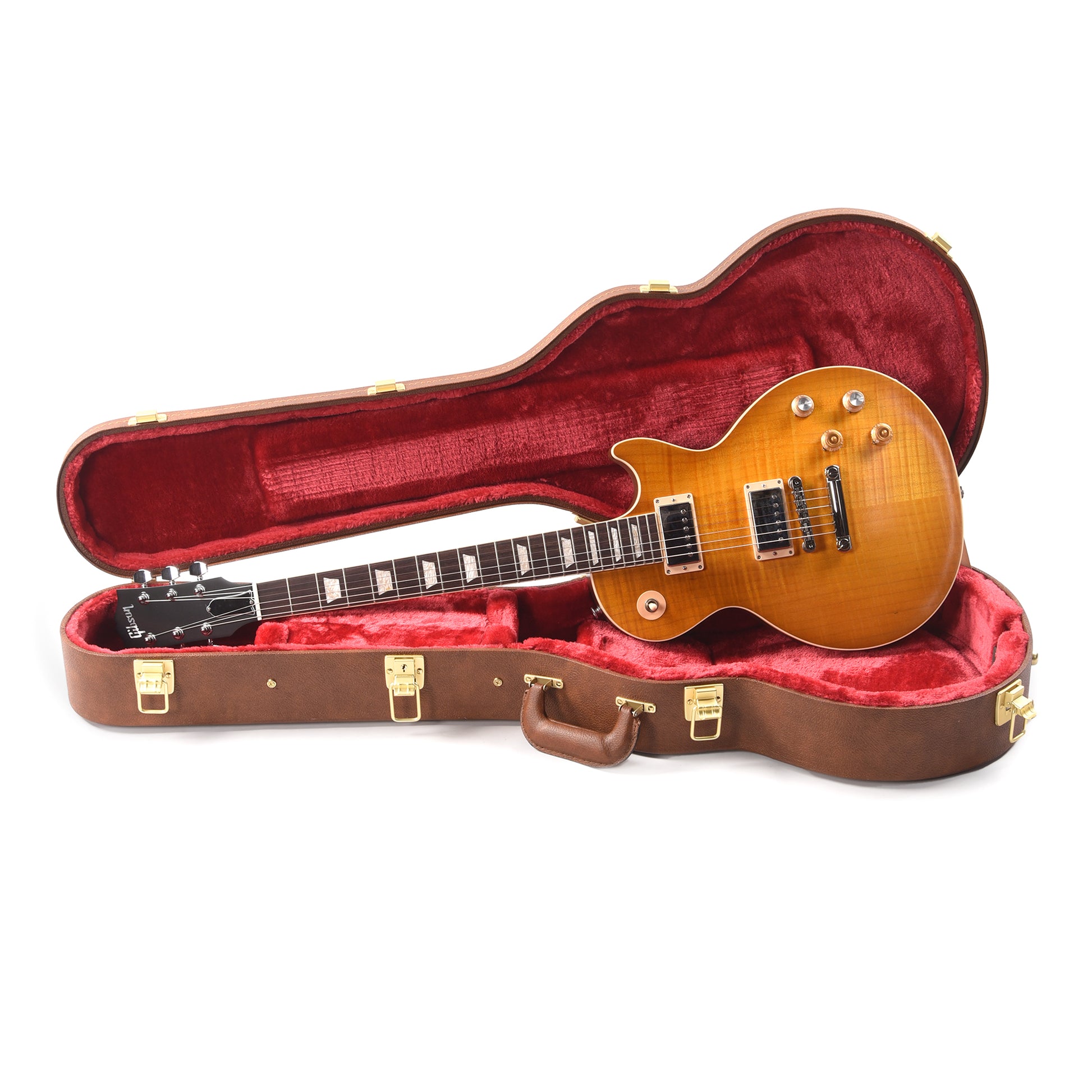 Gibson Artist Kirk Hammett "Greeny" Les Paul Standard Greeny Burst Electric Guitars / Solid Body
