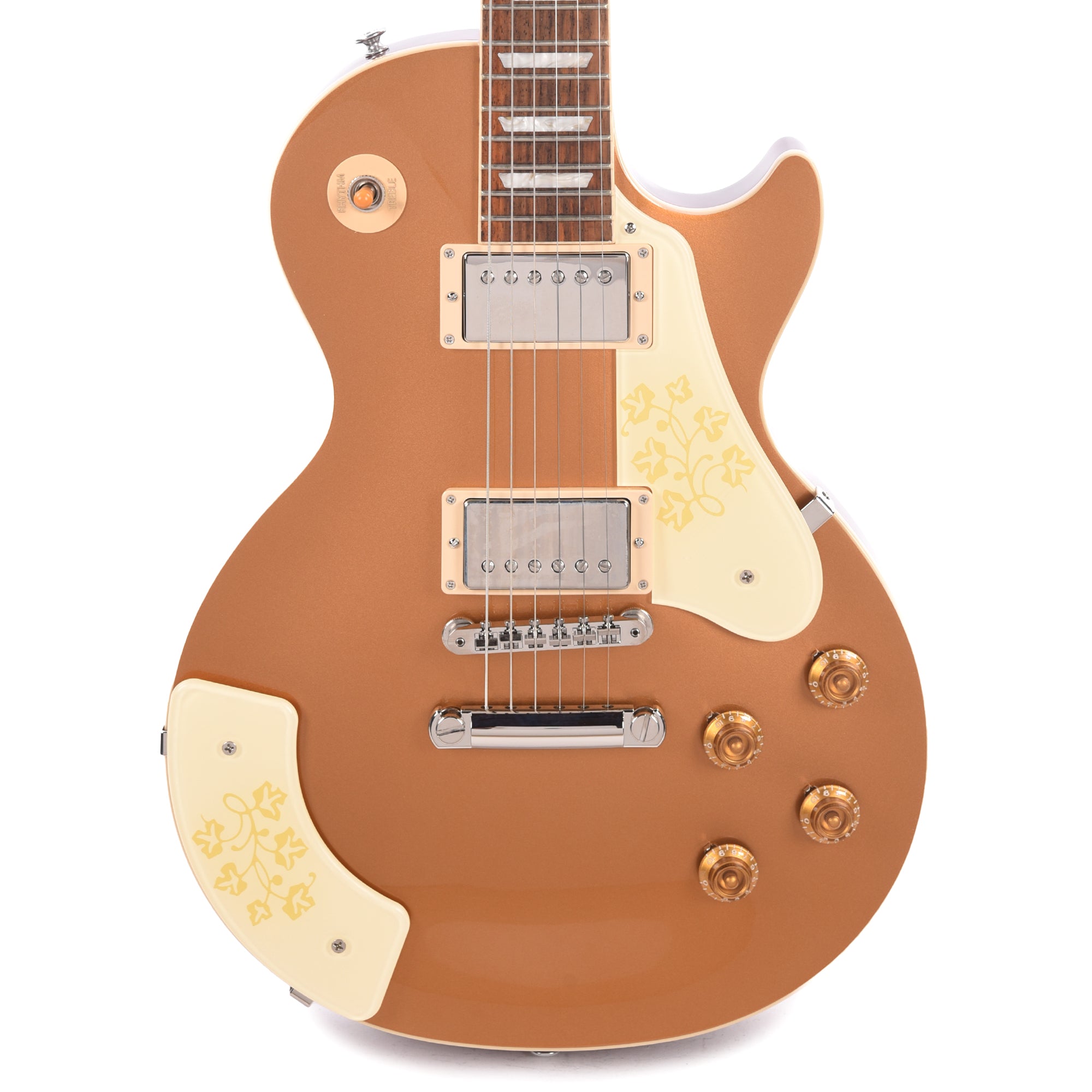 Gibson Artist Mary Ford Les Paul Standard Gold Top w/Cherry Back Electric Guitars / Solid Body