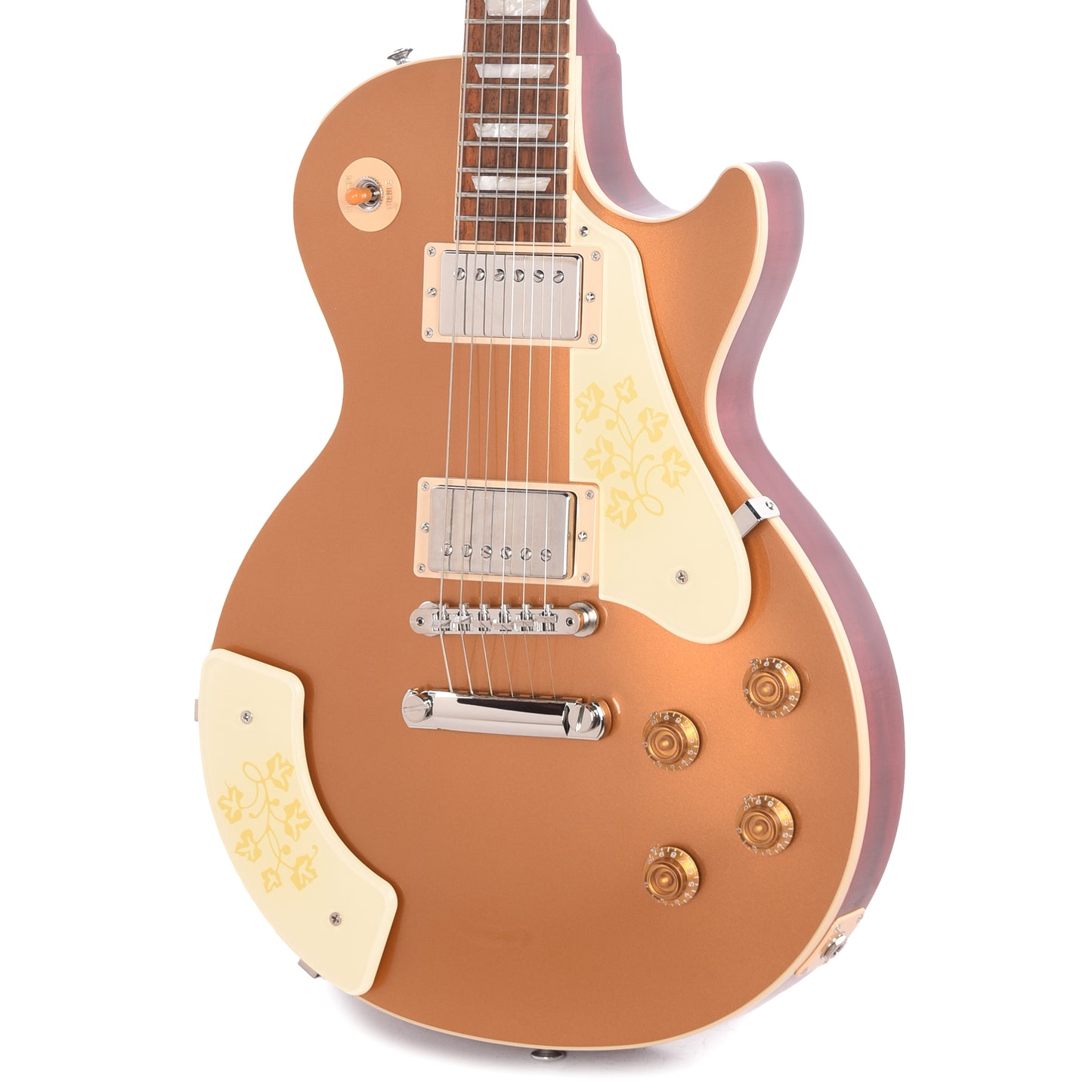 Gibson Artist Mary Ford Les Paul Standard Gold Top w/Cherry Back Electric Guitars / Solid Body