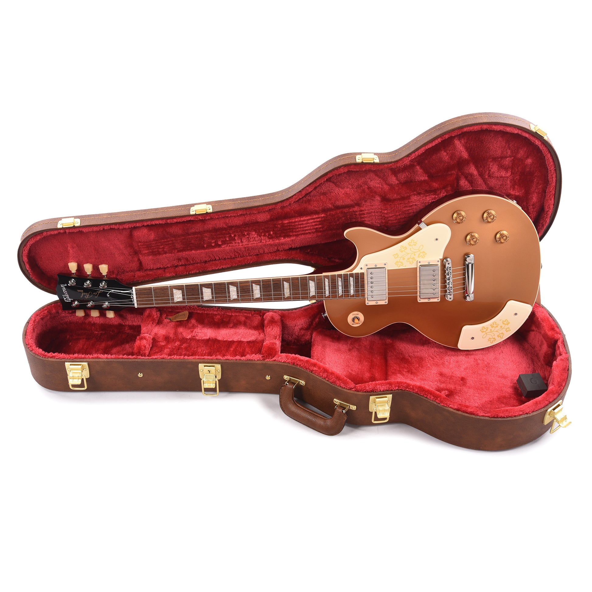 Gibson Artist Mary Ford Les Paul Standard Gold Top w/Cherry Back Electric Guitars / Solid Body