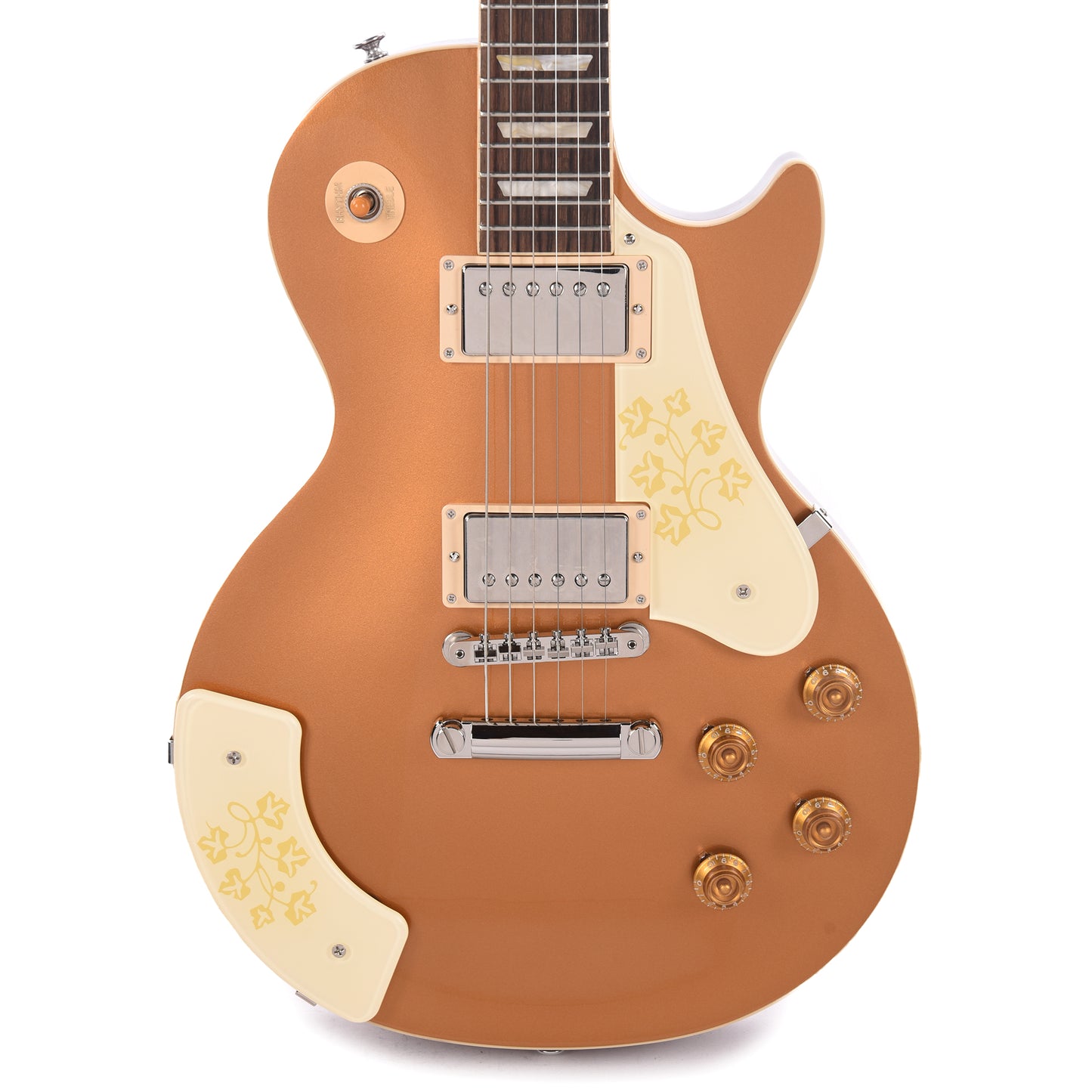Gibson Artist Mary Ford Les Paul Standard Gold Top w/Cherry Back Electric Guitars / Solid Body