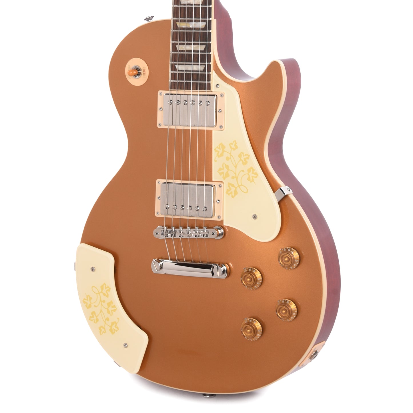 Gibson Artist Mary Ford Les Paul Standard Gold Top w/Cherry Back Electric Guitars / Solid Body