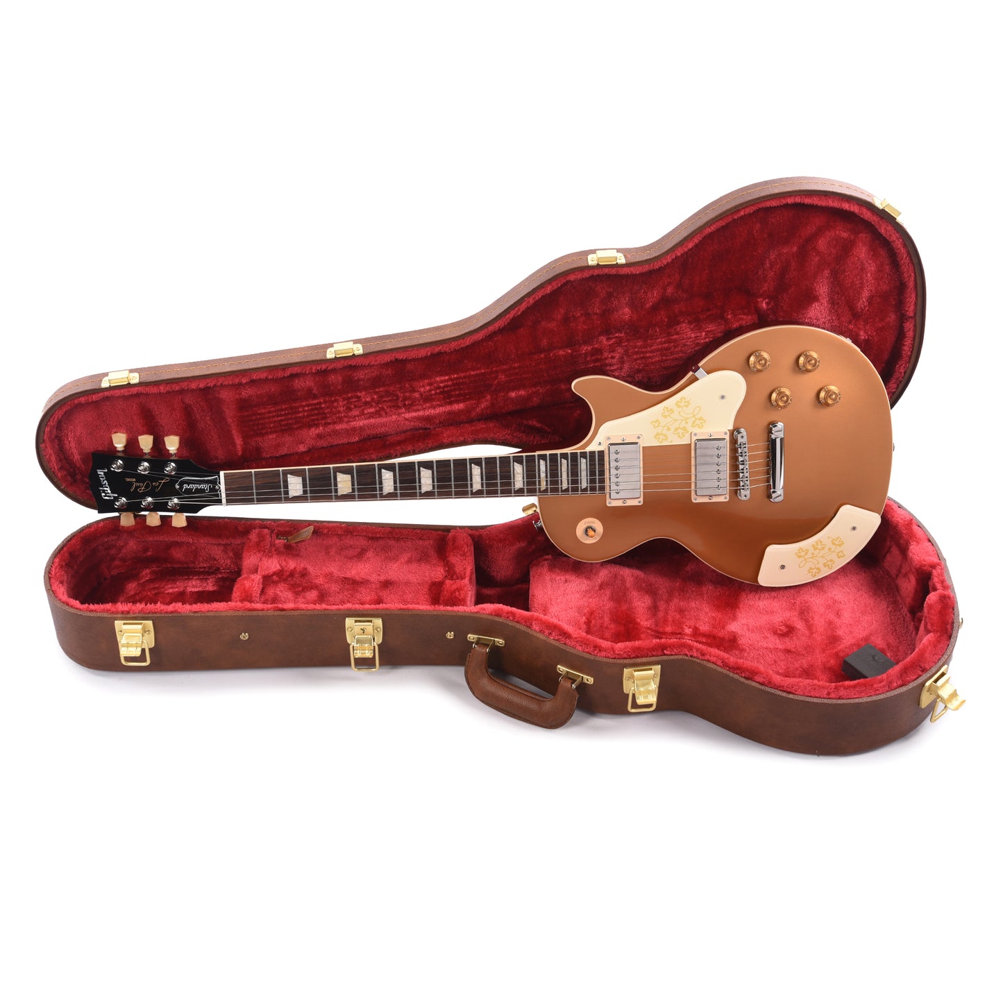 Gibson Artist Mary Ford Les Paul Standard Gold Top w/Cherry Back Electric Guitars / Solid Body