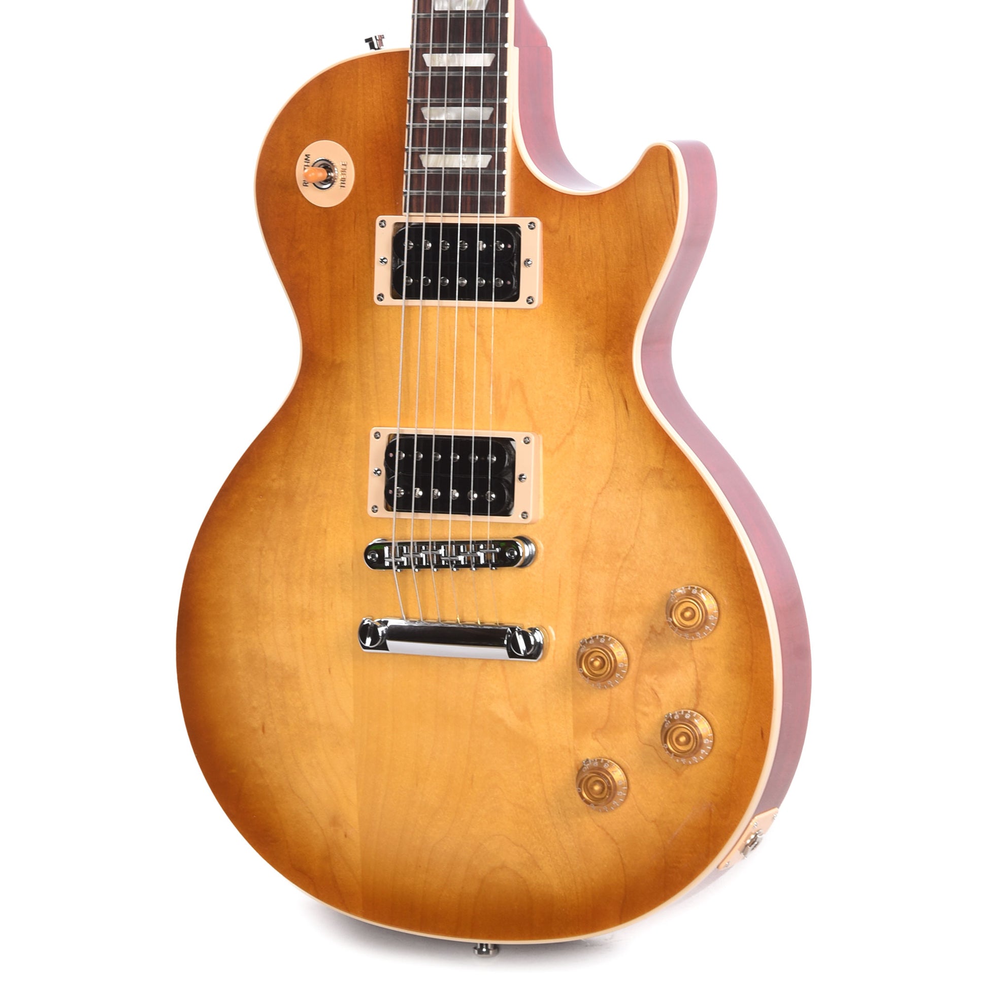 Gibson Artist Slash Les Paul Standard "Jessica" Honey Burst/Red Back Electric Guitars / Solid Body