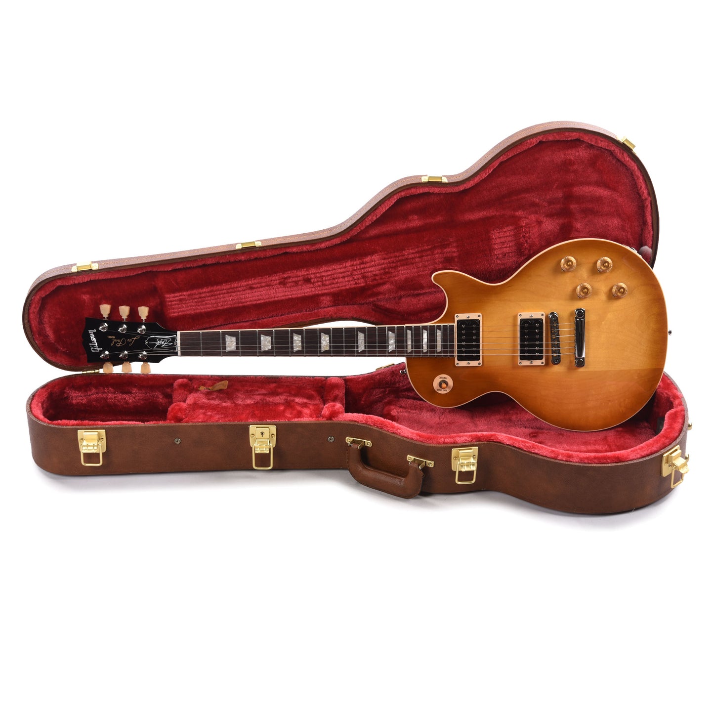 Gibson Artist Slash Les Paul Standard "Jessica" Honey Burst/Red Back Electric Guitars / Solid Body