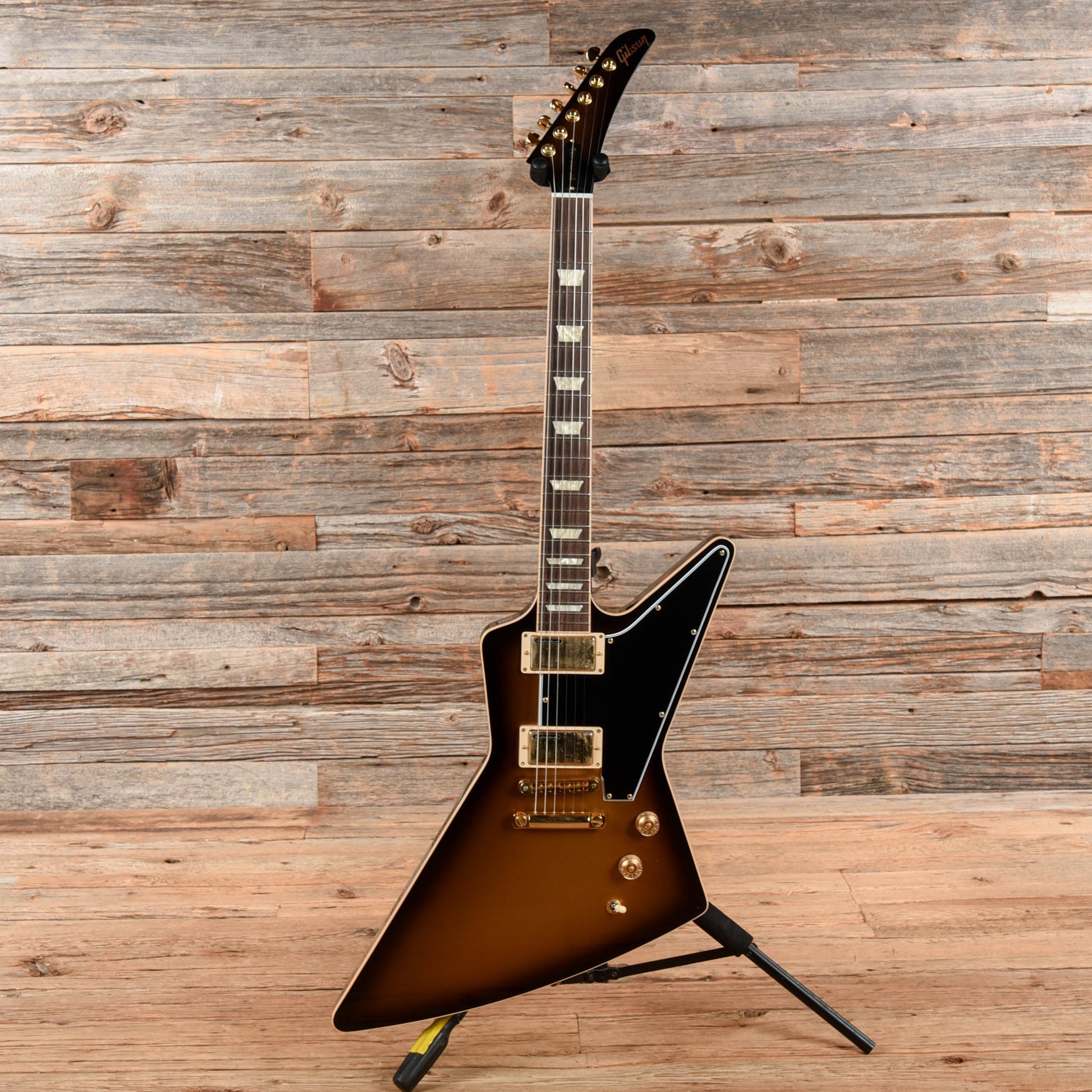 Gibson Bill Kelliher "Golden Axe" Explorer Gold Burst 2013 Electric Guitars / Solid Body