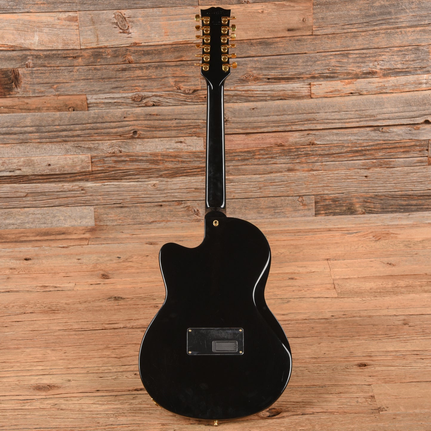 Gibson Chet Atkins SST 12 String Black 1998  - Dave Amato of REO Speedwagon Electric Guitars / Solid Body