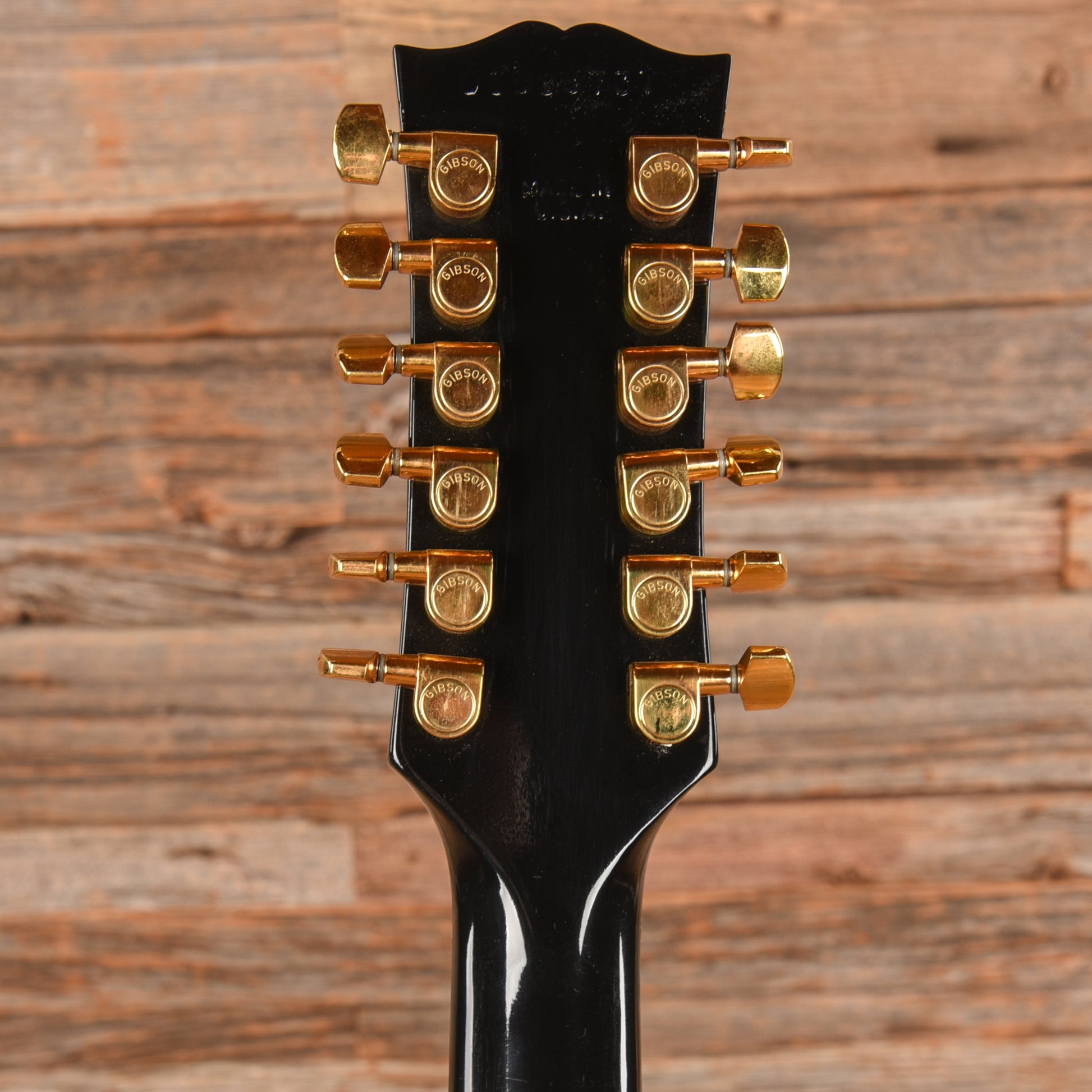 Gibson Chet Atkins SST 12 String Black 1998  - Dave Amato of REO Speedwagon Electric Guitars / Solid Body