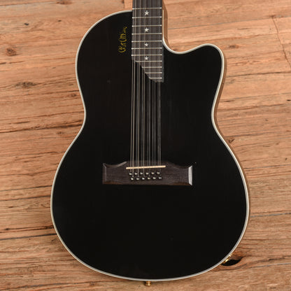 Gibson Chet Atkins SST 12 String Black 1998  - Dave Amato of REO Speedwagon Electric Guitars / Solid Body