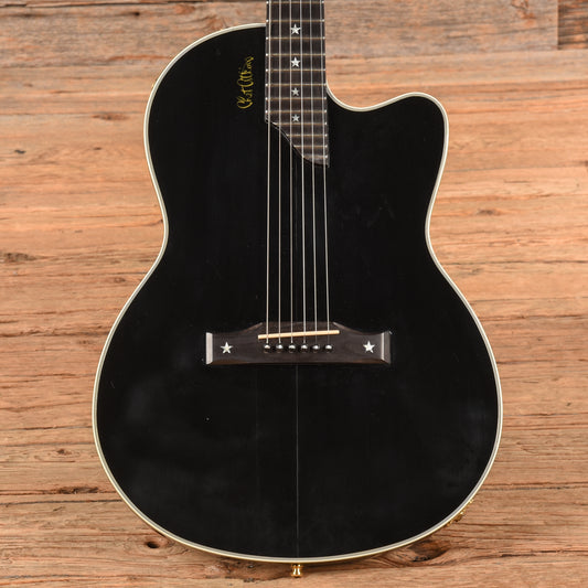 Gibson Chet Atkins SST 6 String Black 1998  - Dave Amato of REO Speedwagon Electric Guitars / Solid Body
