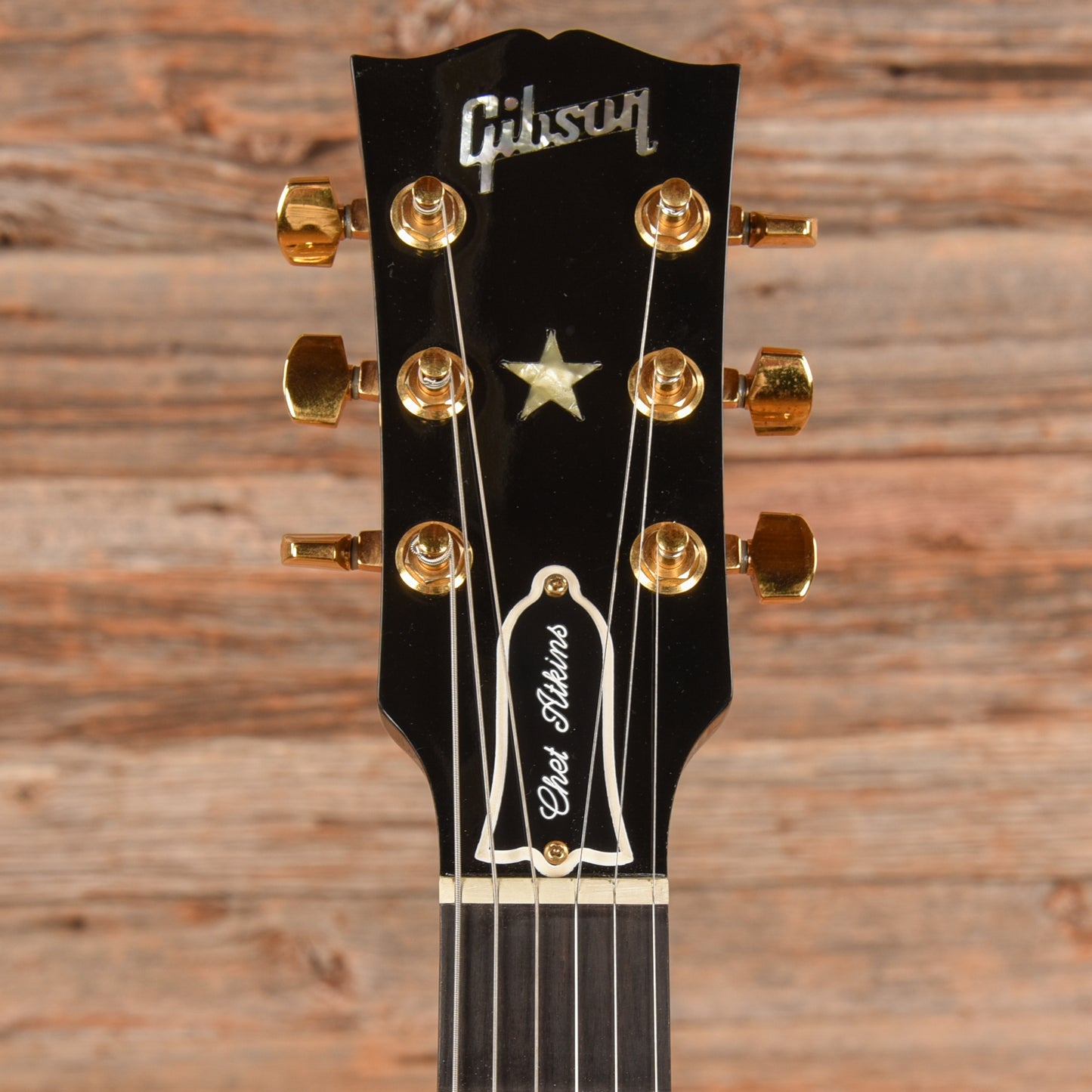 Gibson Chet Atkins SST 6 String Black 1998  - Dave Amato of REO Speedwagon Electric Guitars / Solid Body