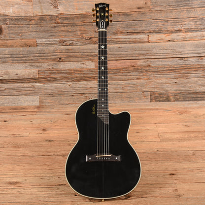 Gibson Chet Atkins SST 6 String Black 1998  - Dave Amato of REO Speedwagon Electric Guitars / Solid Body