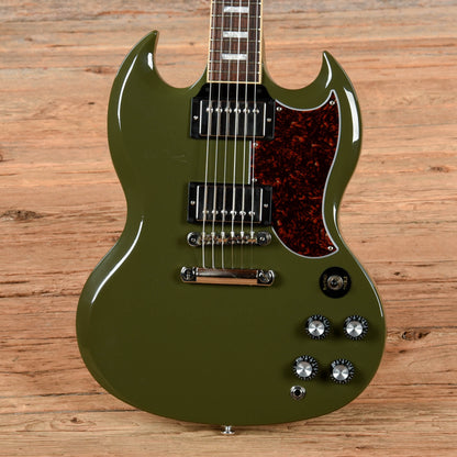 Gibson CME SG Standard Olive Drab 2021 Electric Guitars / Solid Body