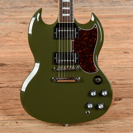 Gibson CME SG Standard Olive Drab 2021 Electric Guitars / Solid Body