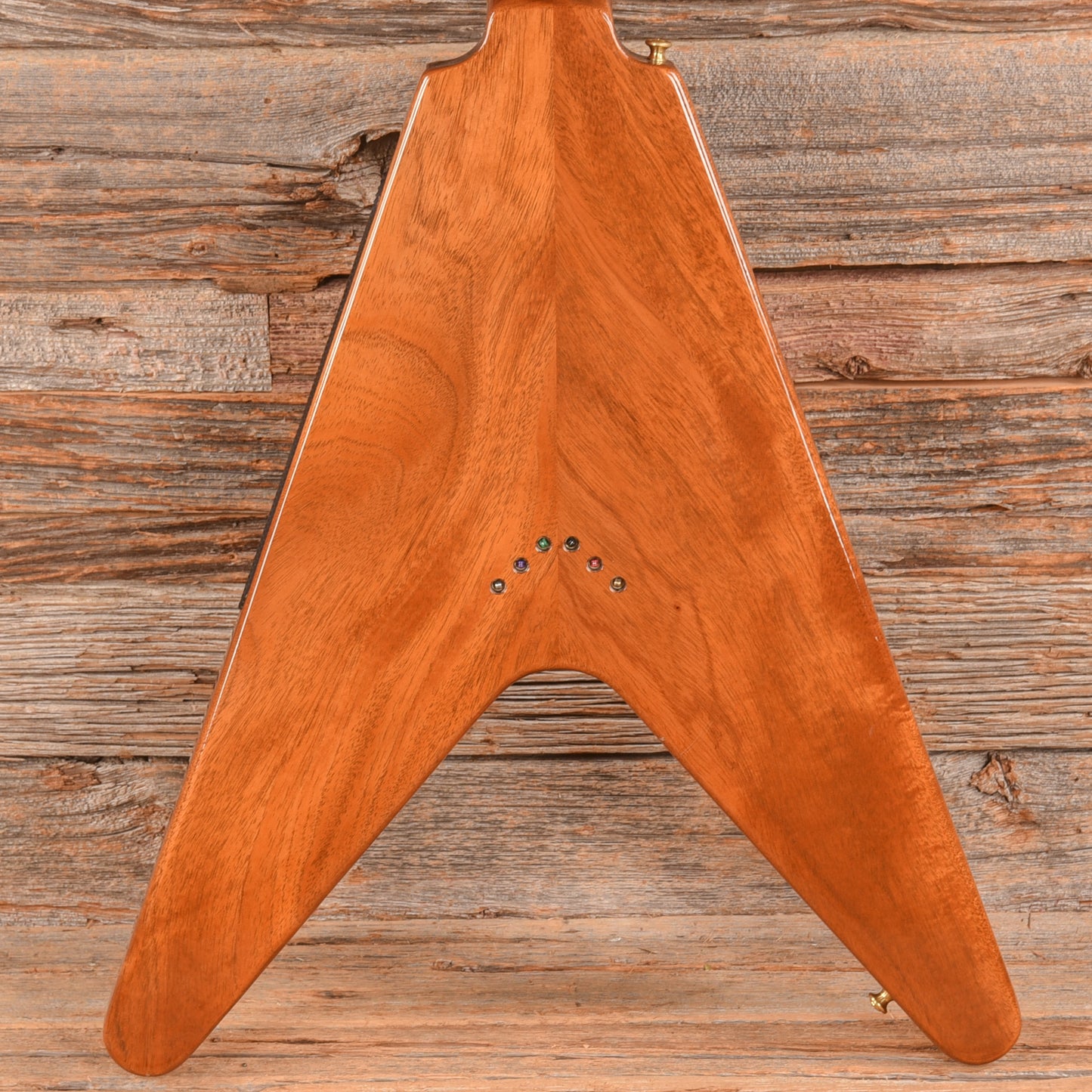 Gibson Custom 1958 Flying V Mahogany Natural 2021 Electric Guitars / Solid Body